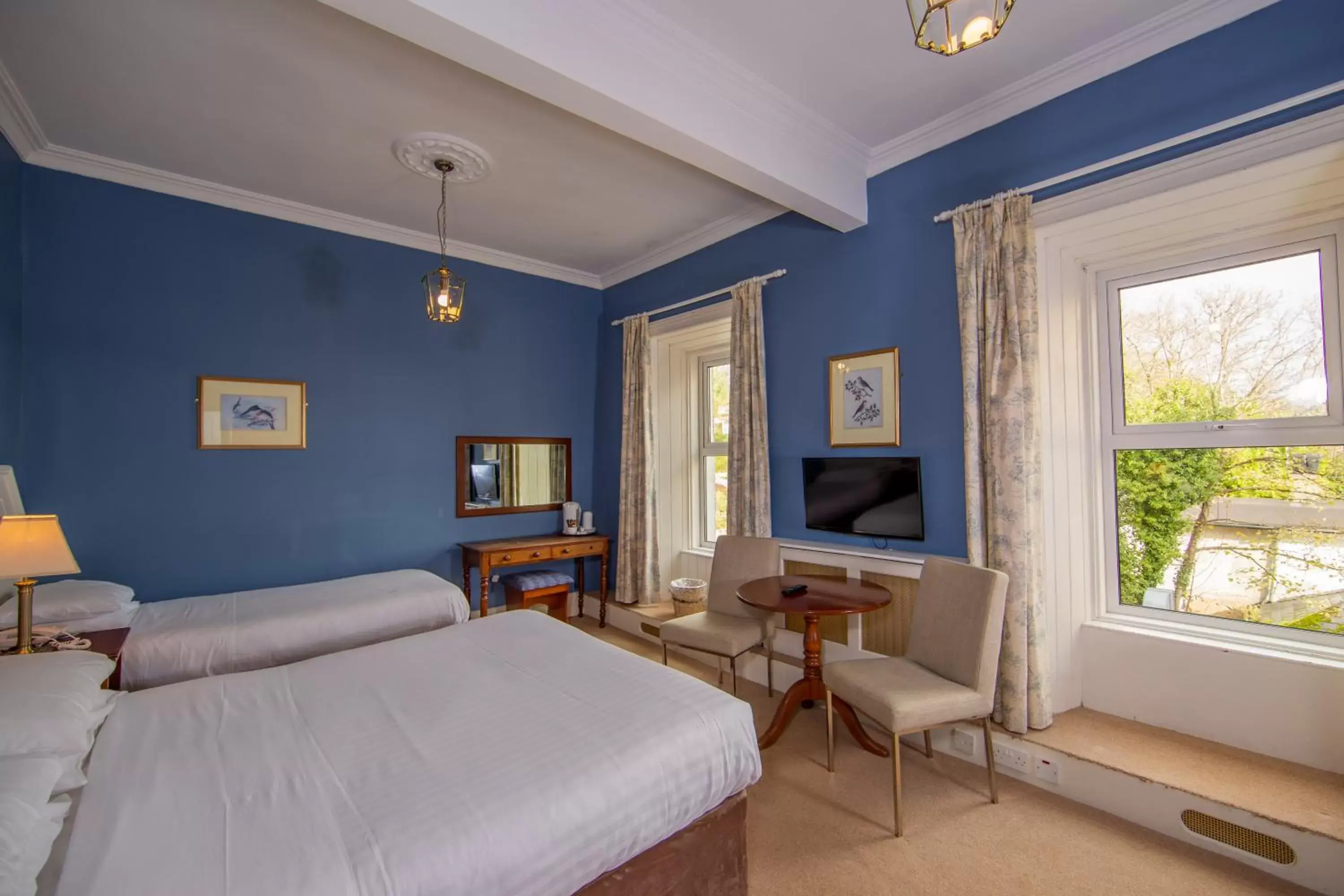 Bedroom in Foyles Hotel