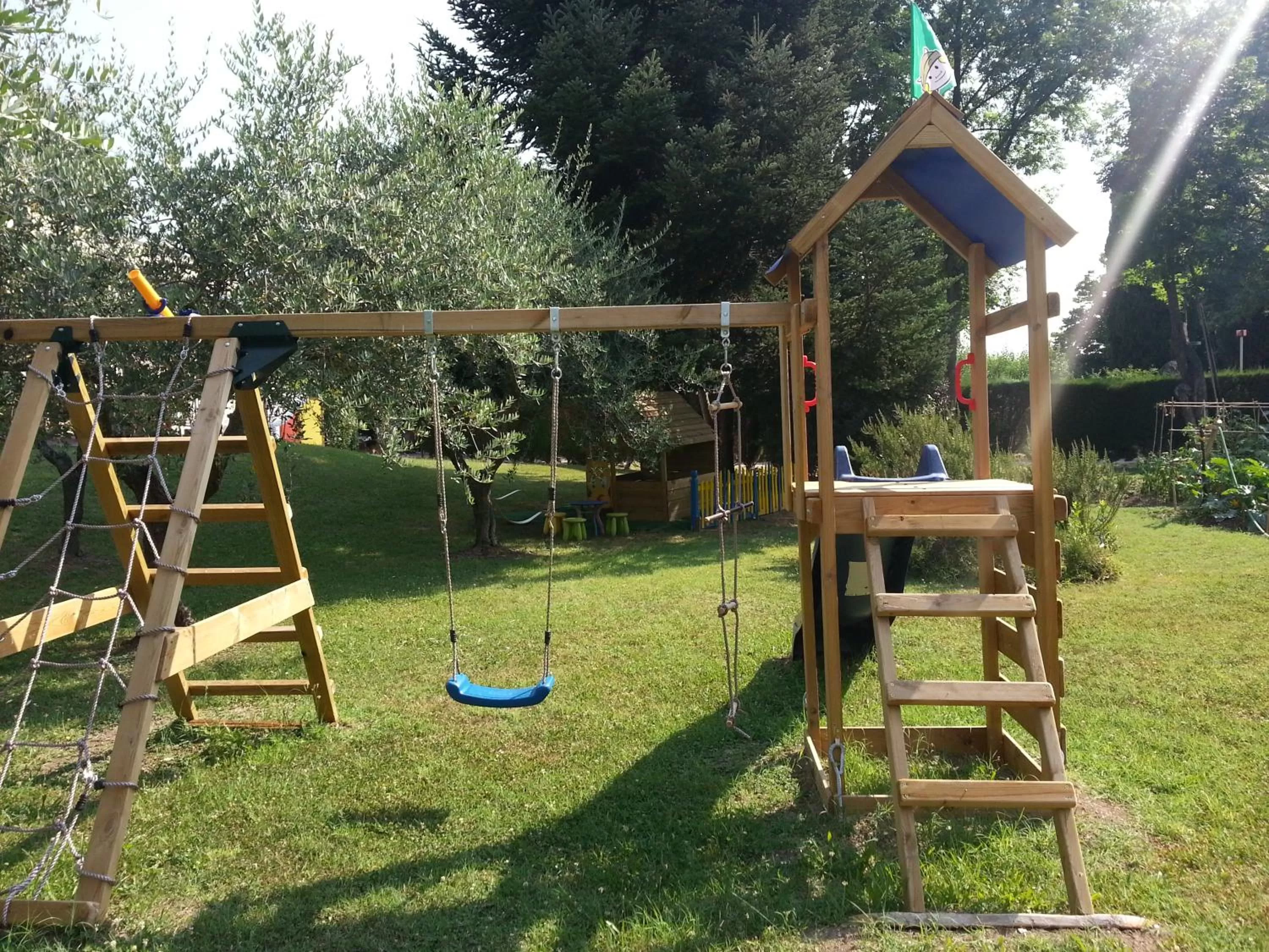 Children play ground in Al Villino del Sole
