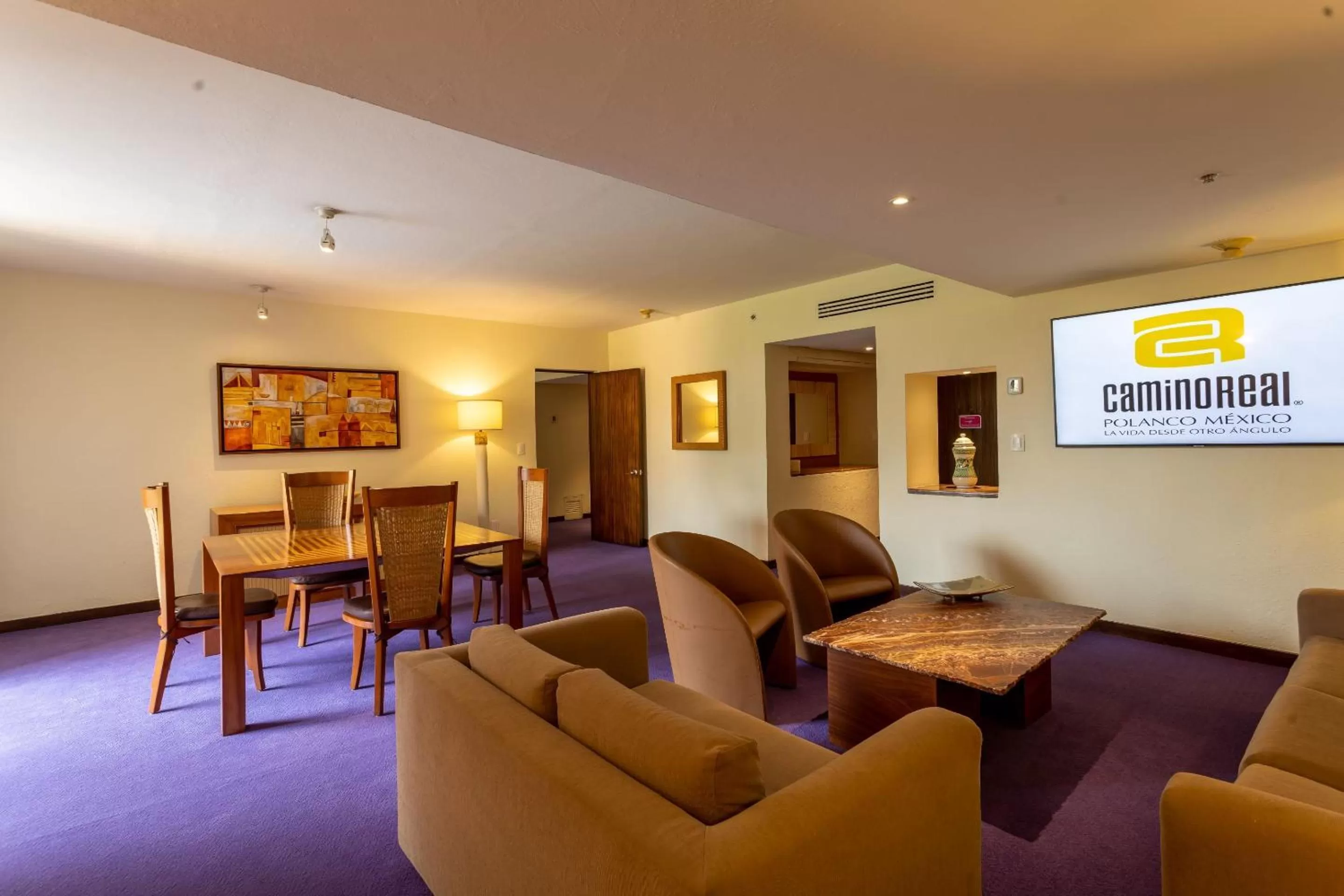 Bedroom in Camino Real Polanco Mexico