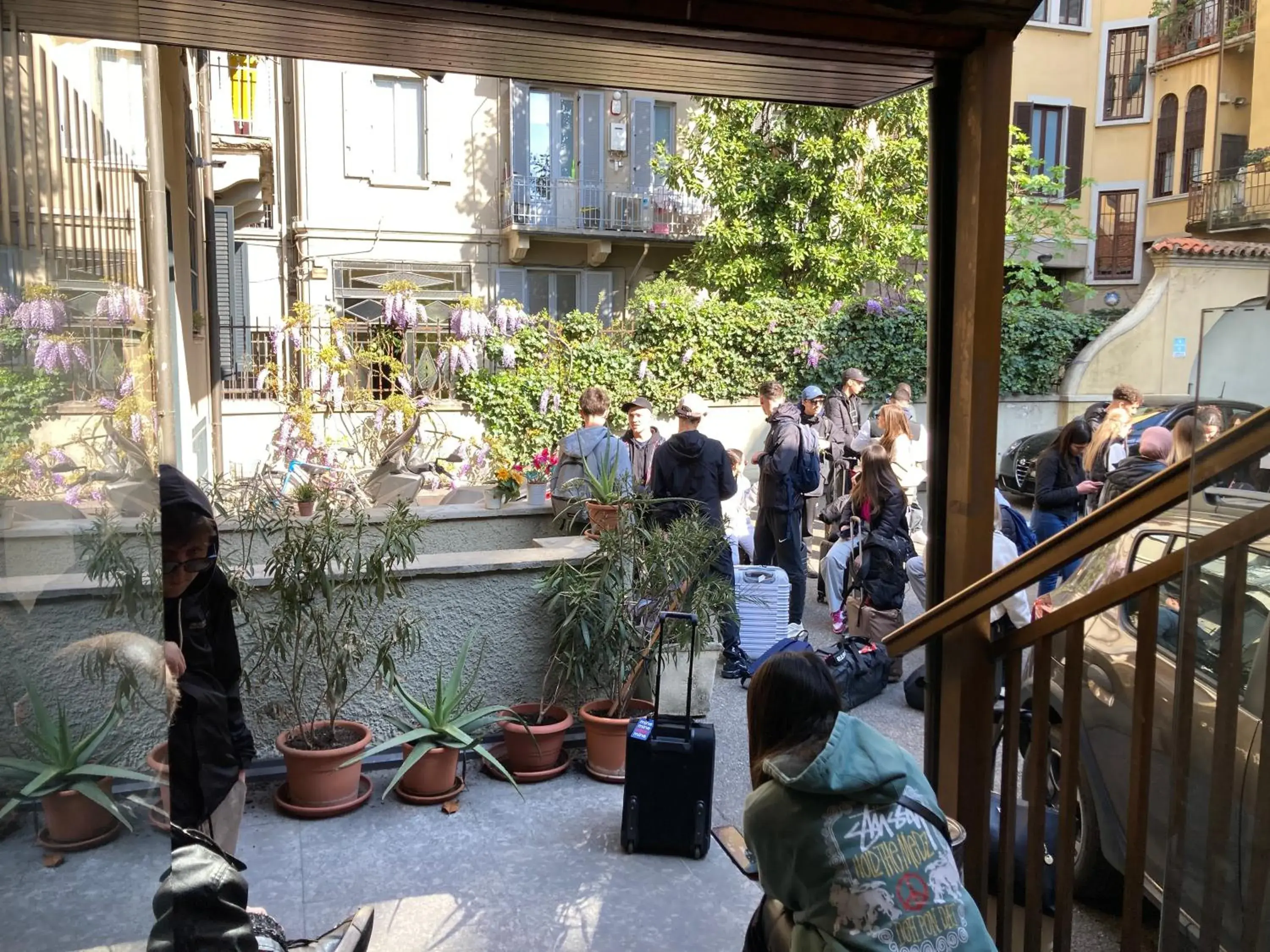 group of guests in Koala Hostel