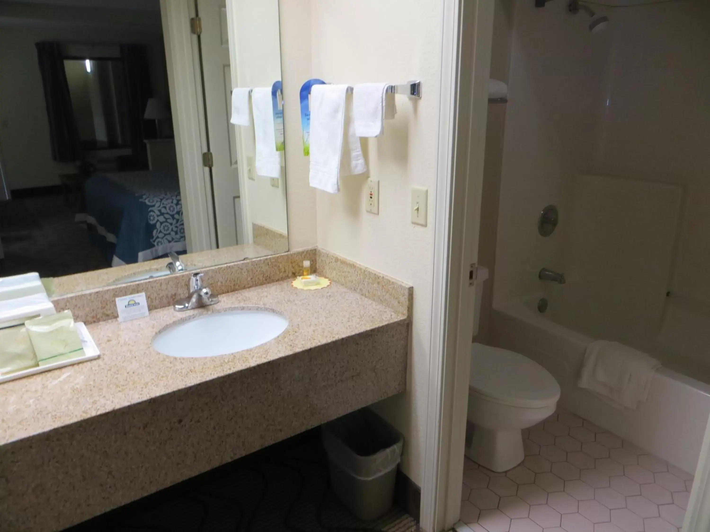 Bathroom in Days Inn by Wyndham Elberton