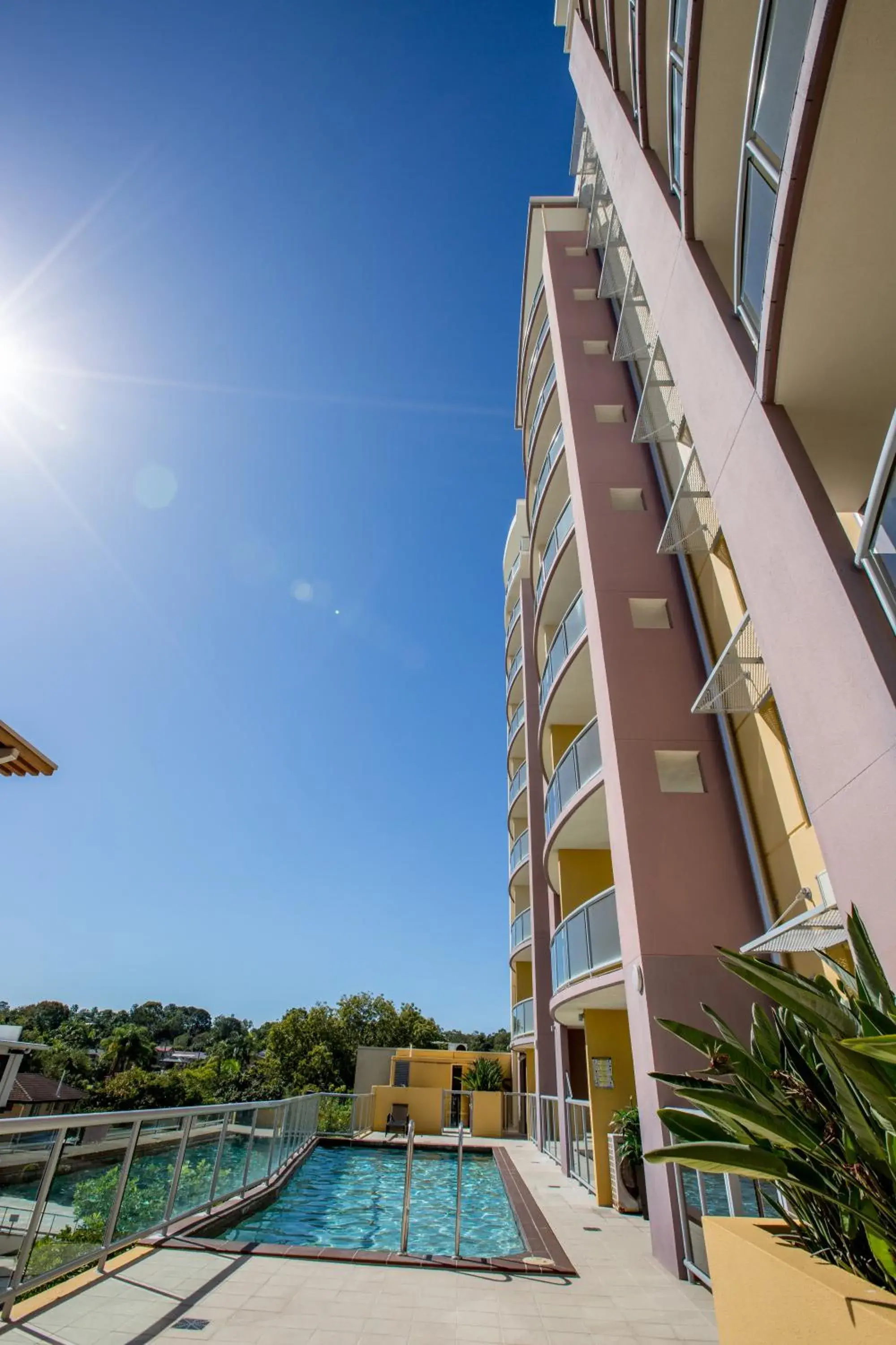 Swimming pool, Property Building in Hotel Gloria