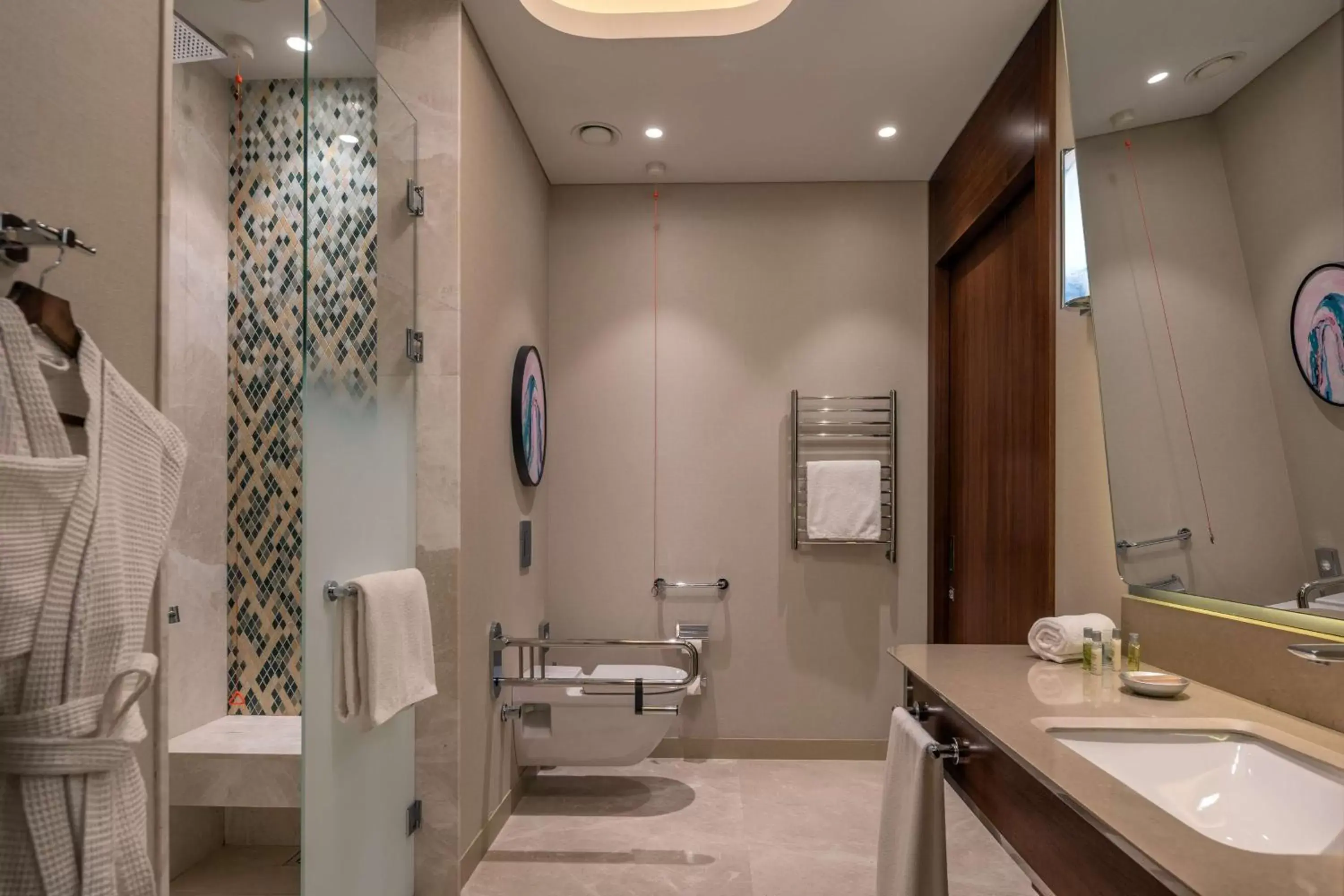 Bathroom in Hilton Tashkent City Bathroom in Hilton Tashkent City