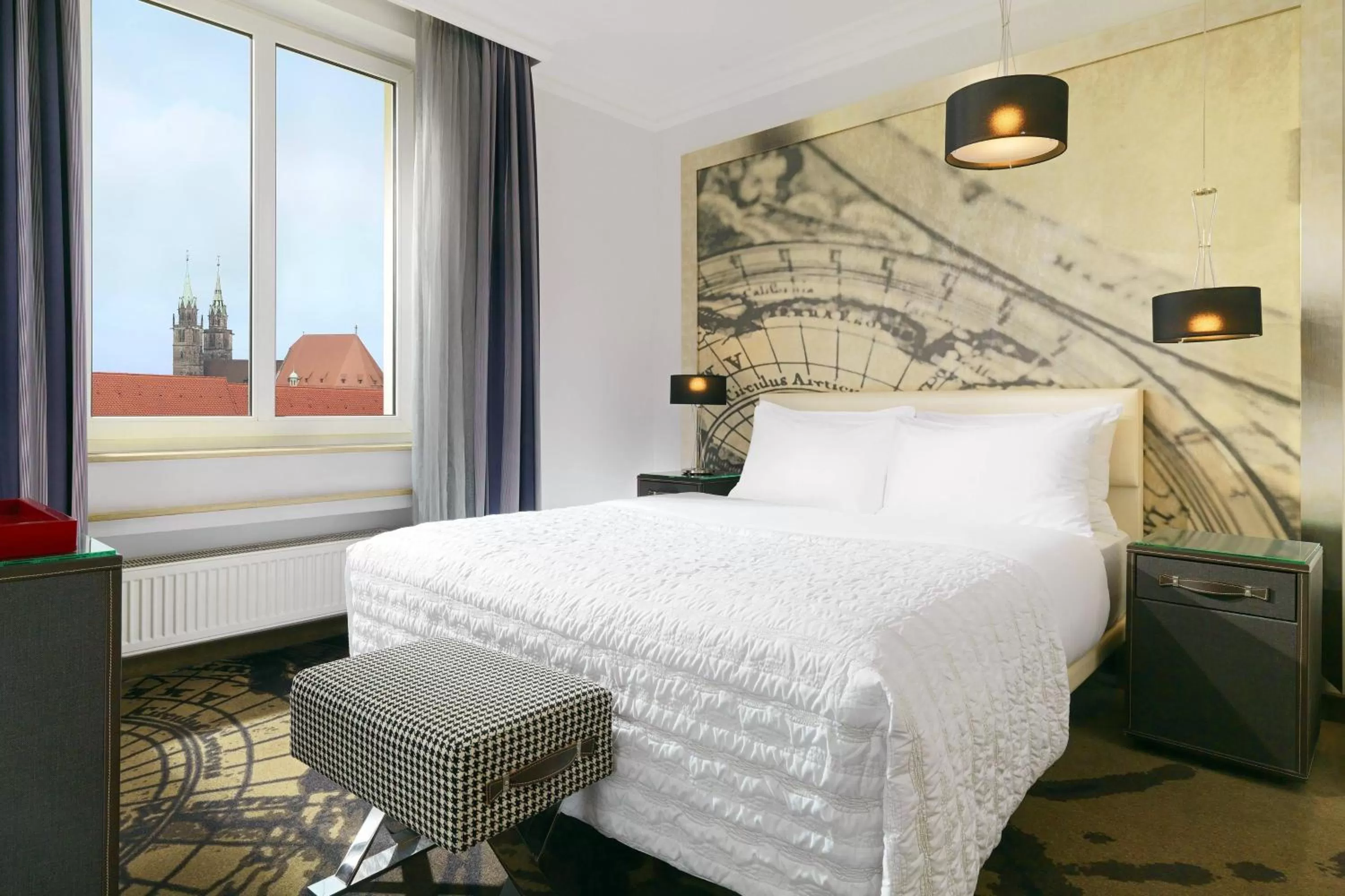 Photo of the whole room, Bed in Le Méridien Grand Hotel Nürnberg