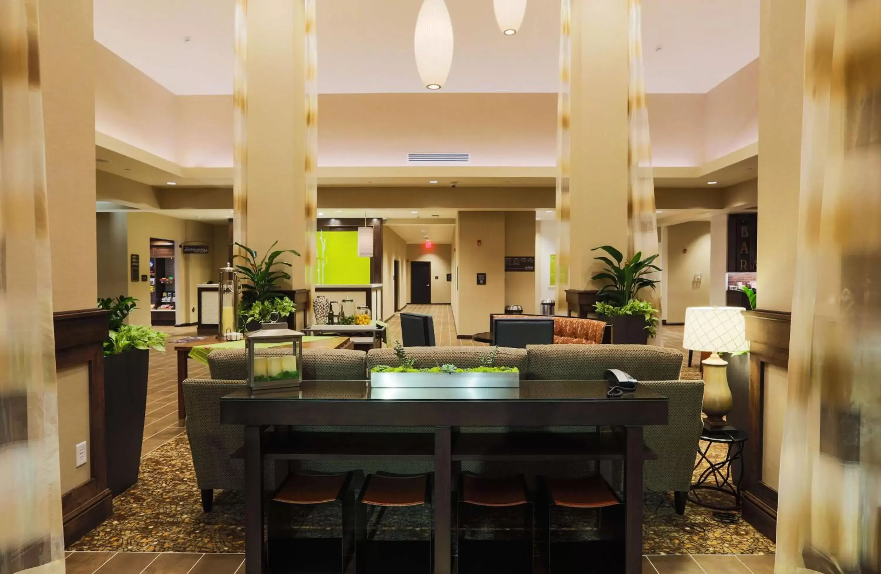 Lobby or reception in Hilton Garden Inn Indiana at IUP