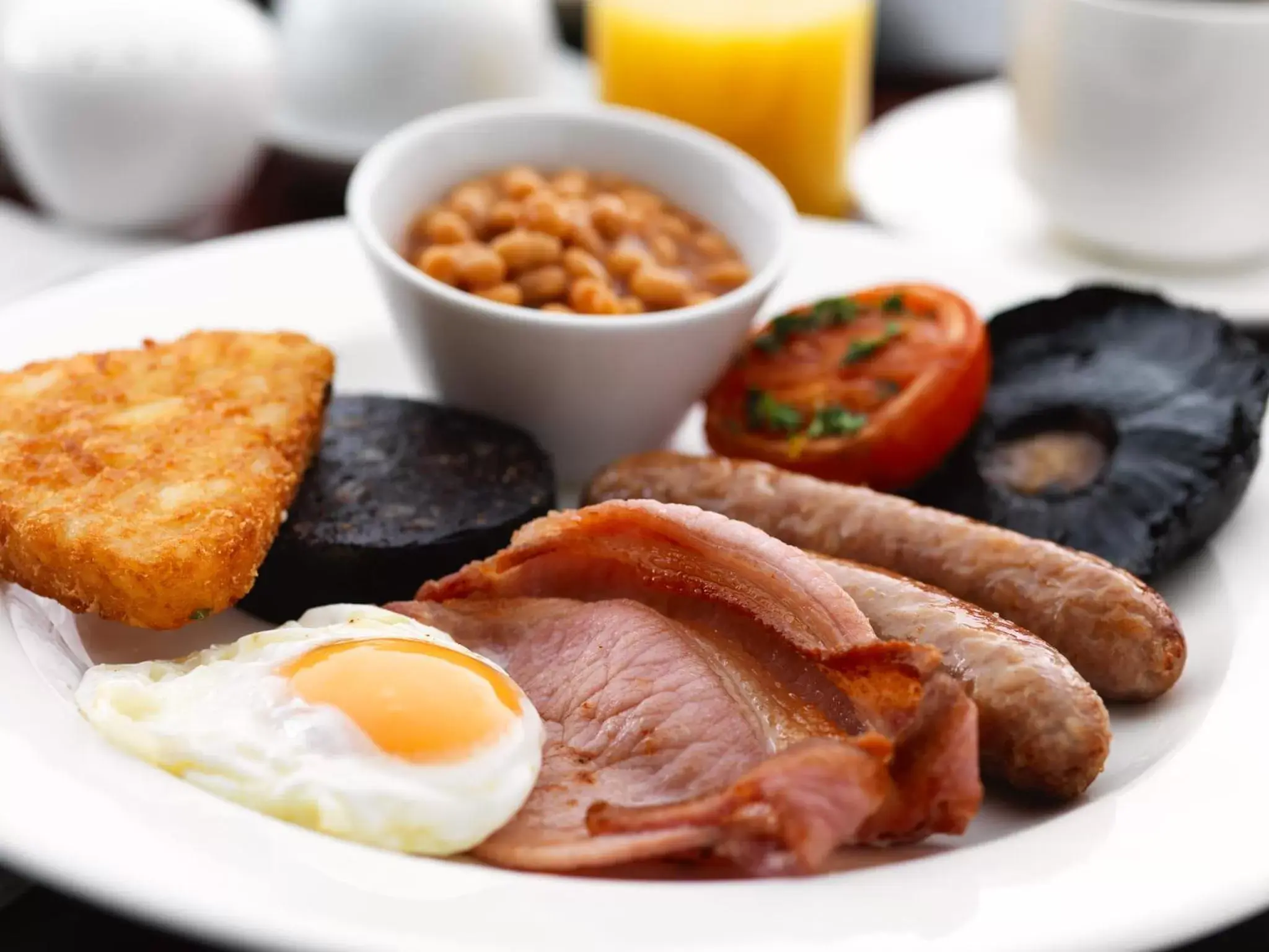 Food close-up in Pennine Manor Hotel