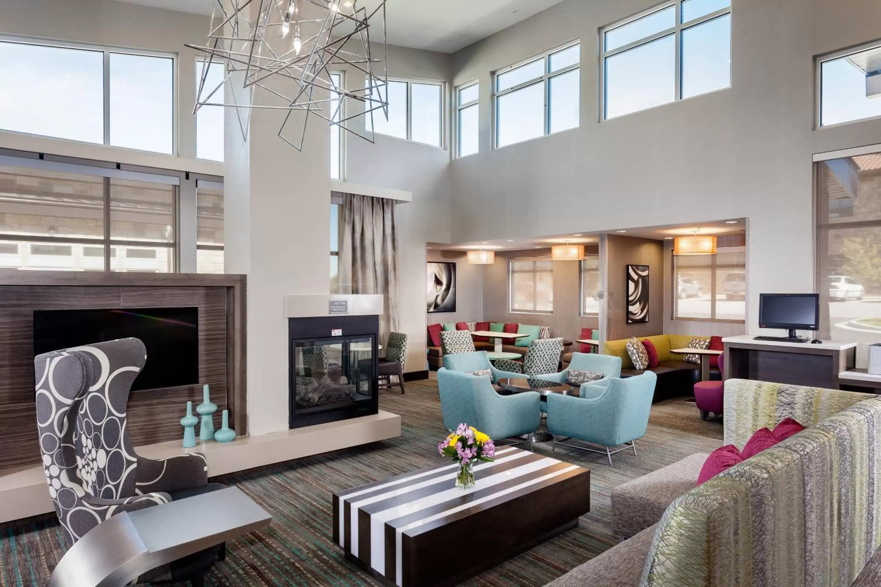 Lobby or reception, Seating Area in Residence Inn by Marriott Austin Lake Austin/River Place