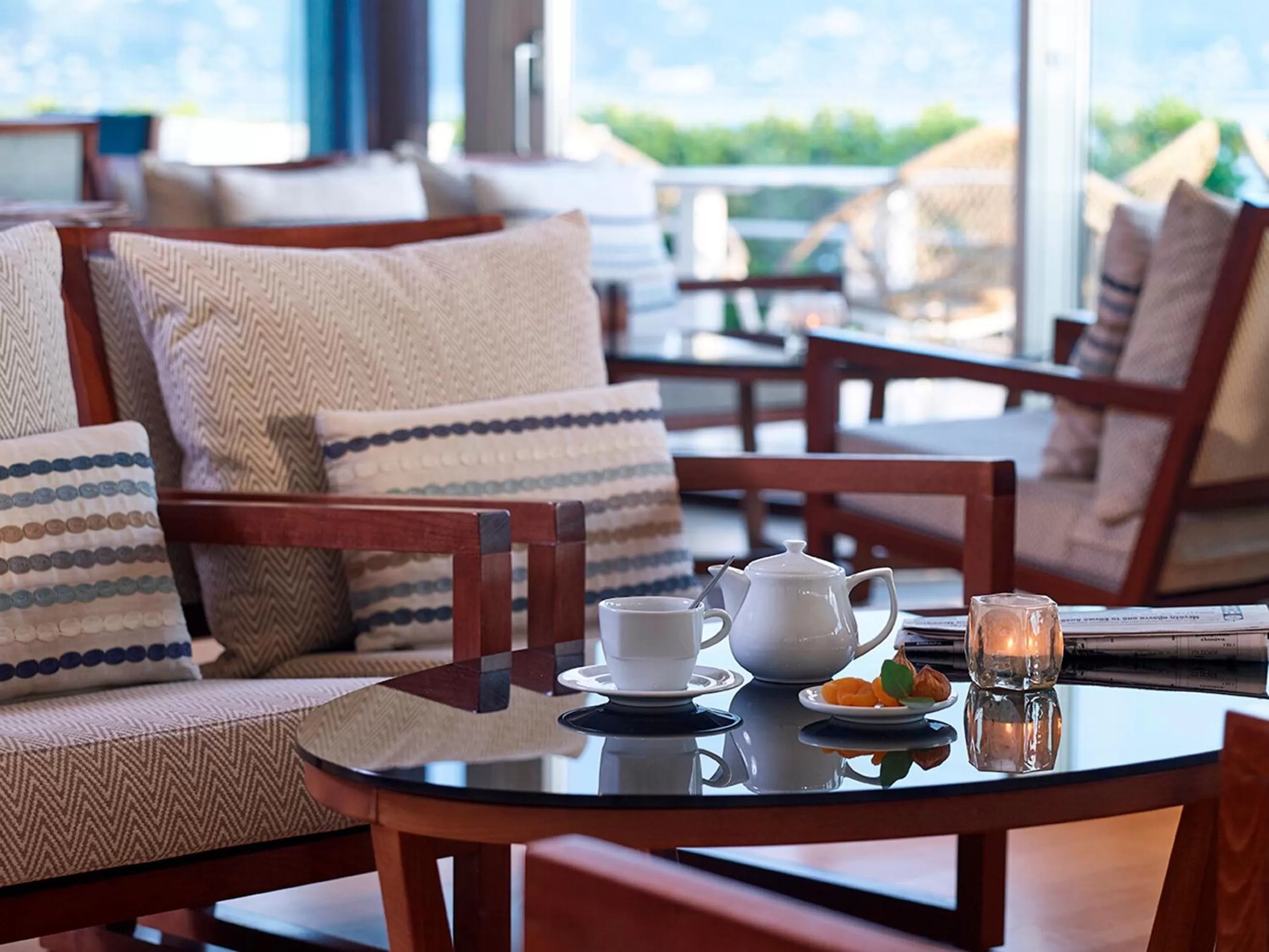 Lounge or bar in Pharae Palace