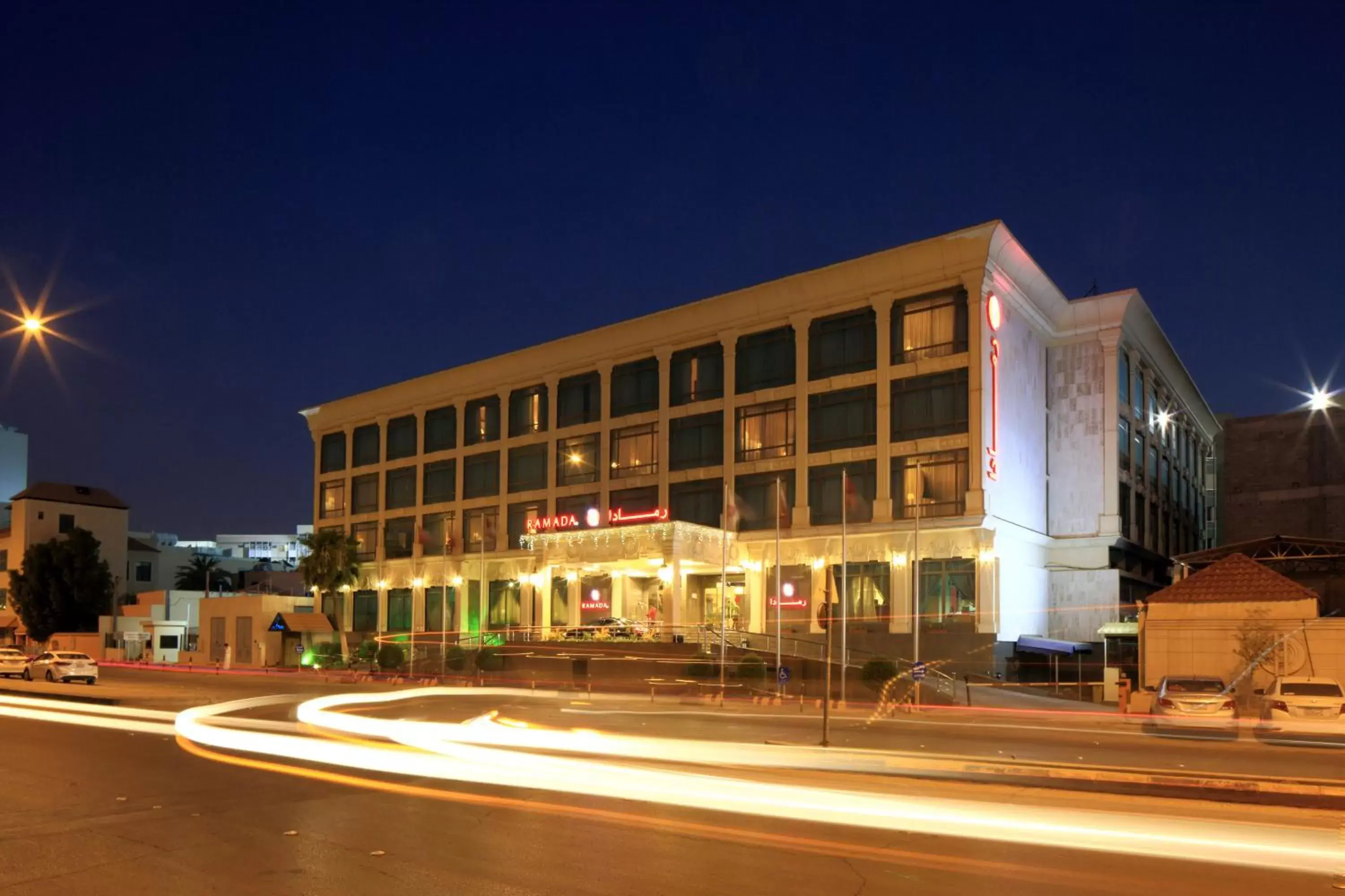 Night, Property Building in Ramada by Wyndham Hotel Riyadh