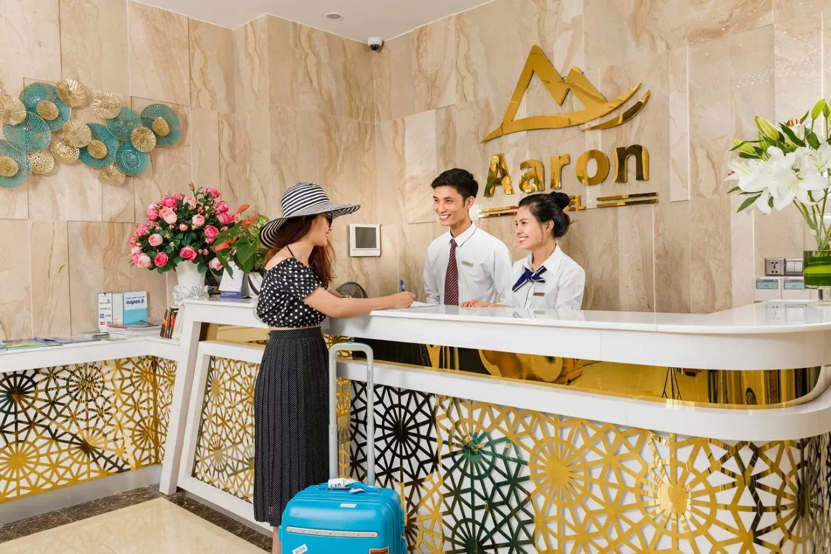 Staff in Aaron Hotel