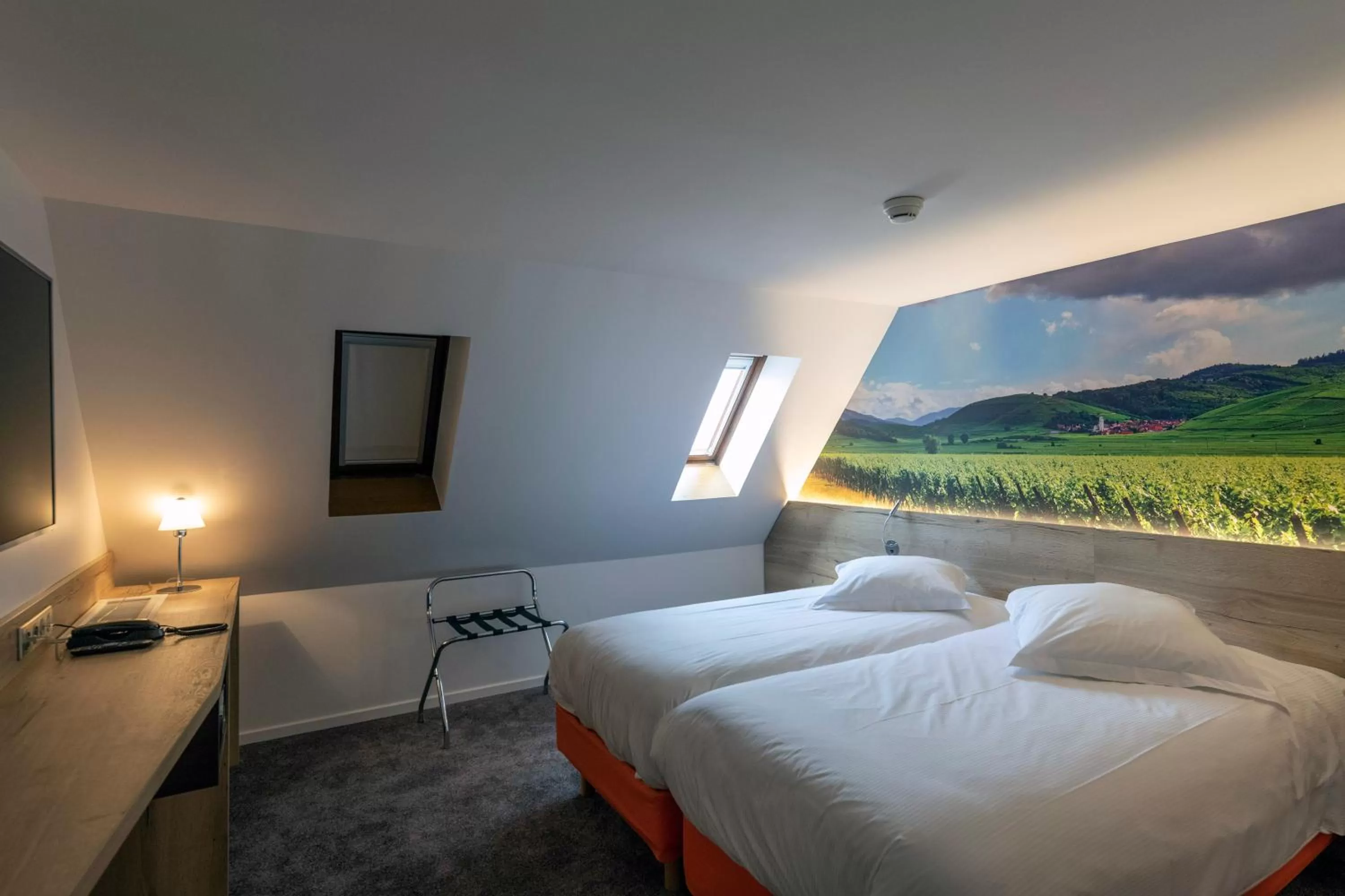 Decorative detail, Bed in Hotel KLE, BW Signature Collection