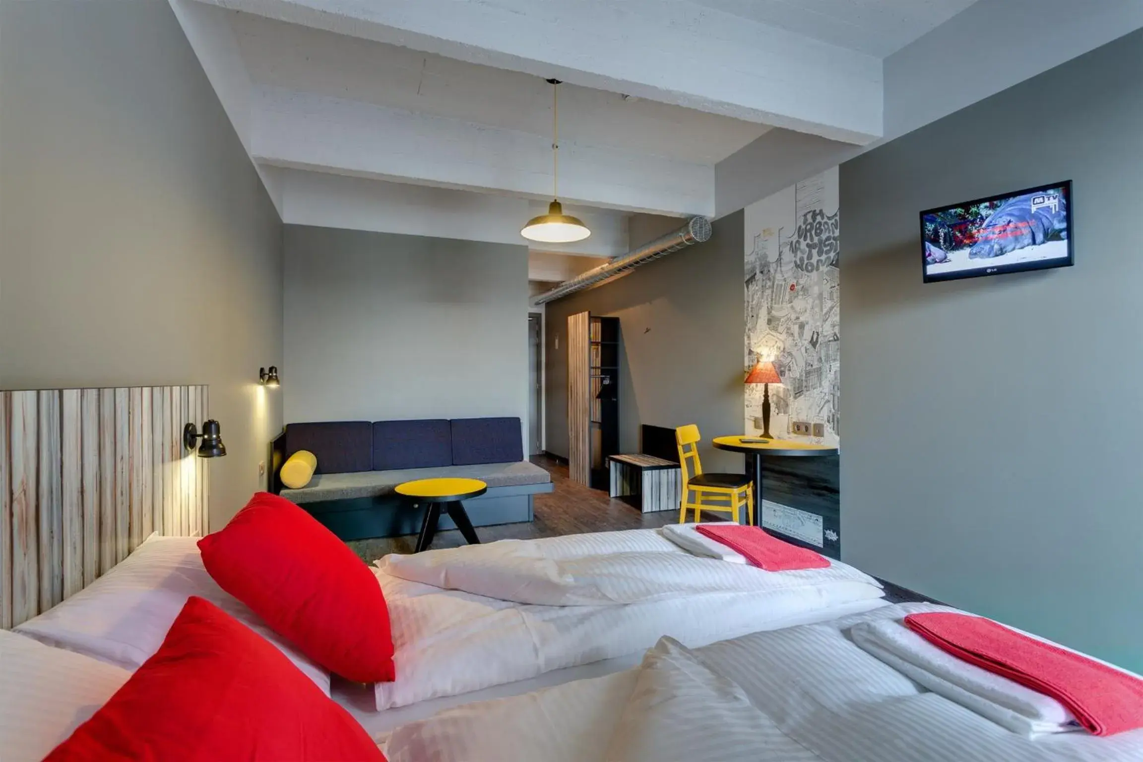 Bedroom, Bed in MEININGER Hotels Bruxelles City Center