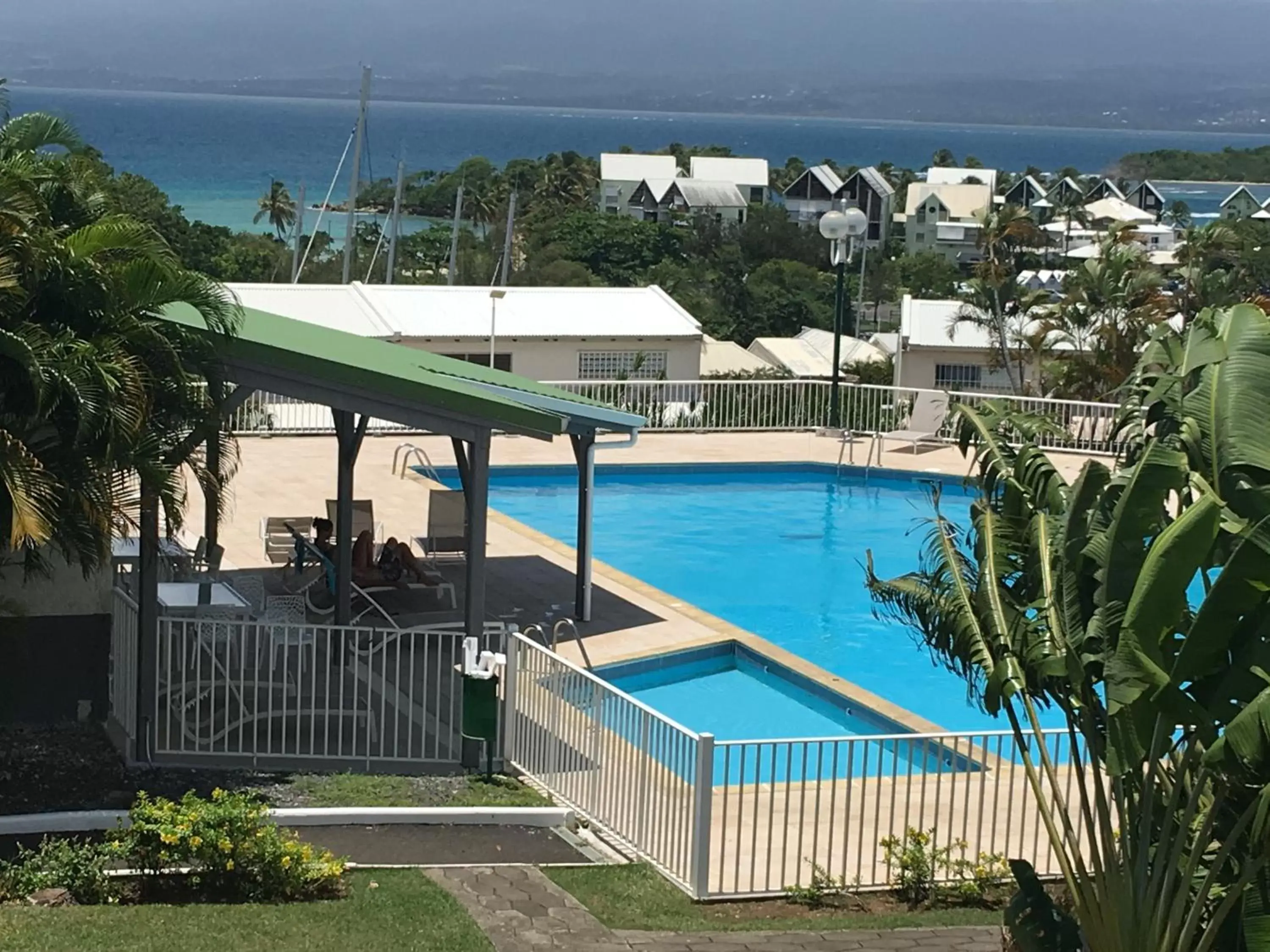 Pool View in Hotel Village Soleil