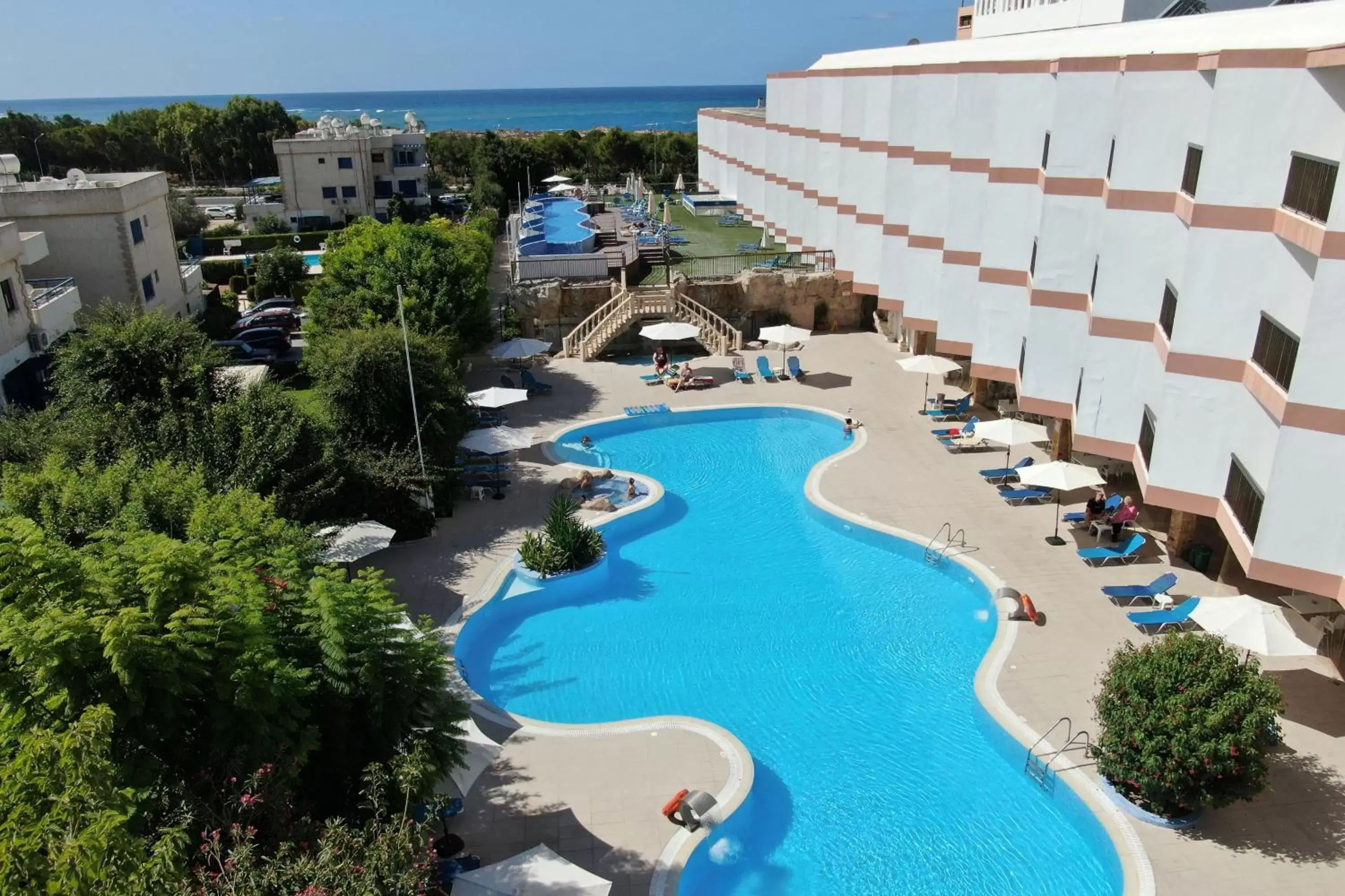 Swimming pool, Pool View in Avlida Hotel