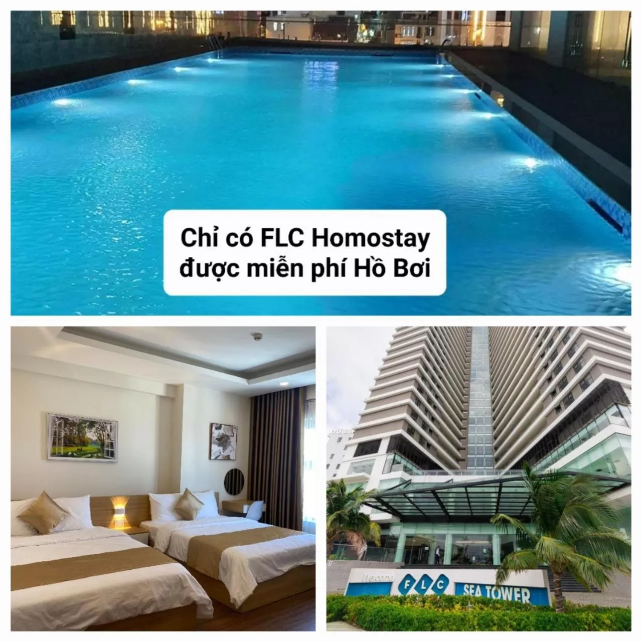 Text overlay in FLC Sea Tower Quy Nhơn - Homostay