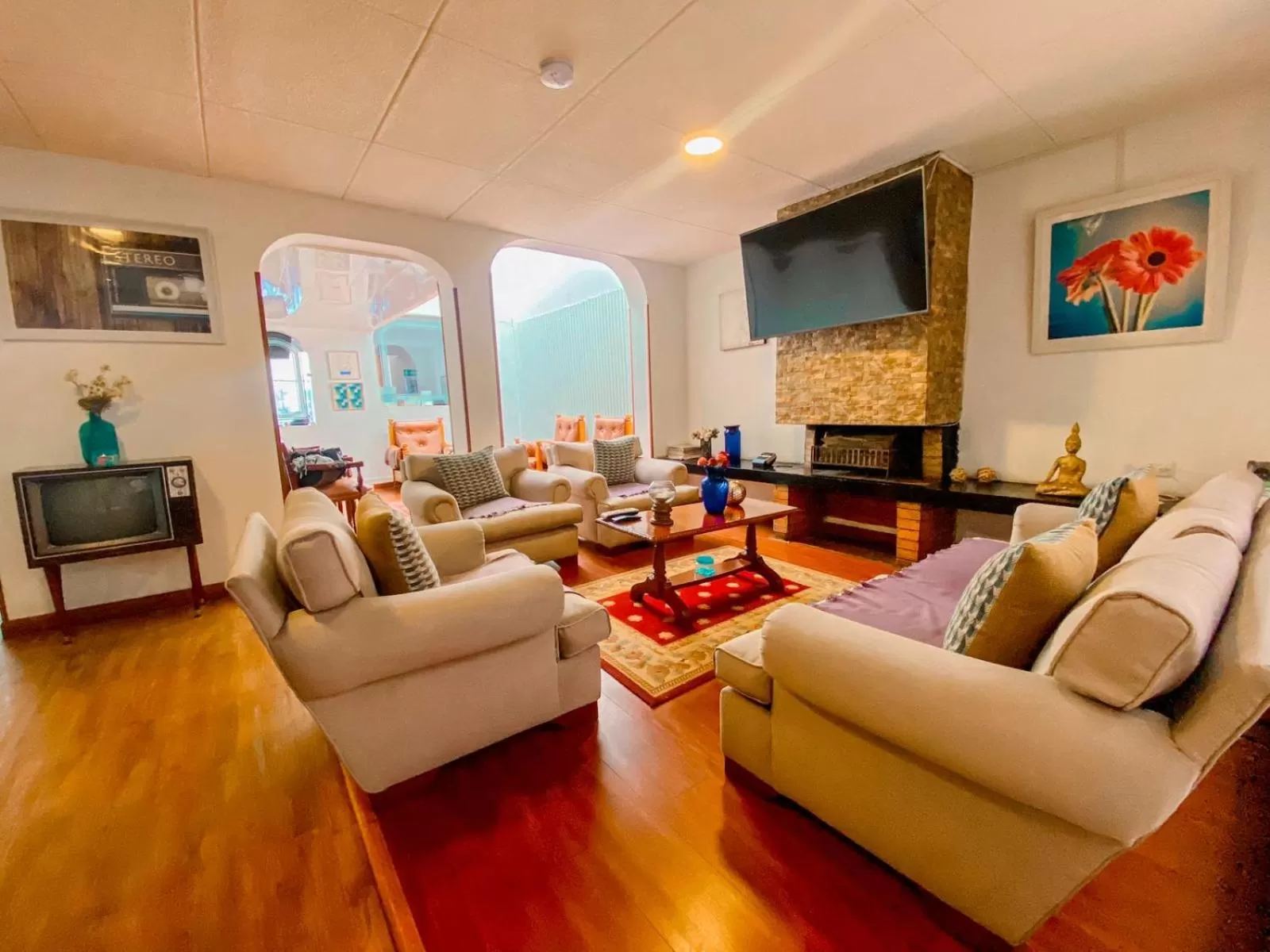 Living room in Hotel Maceo Chico