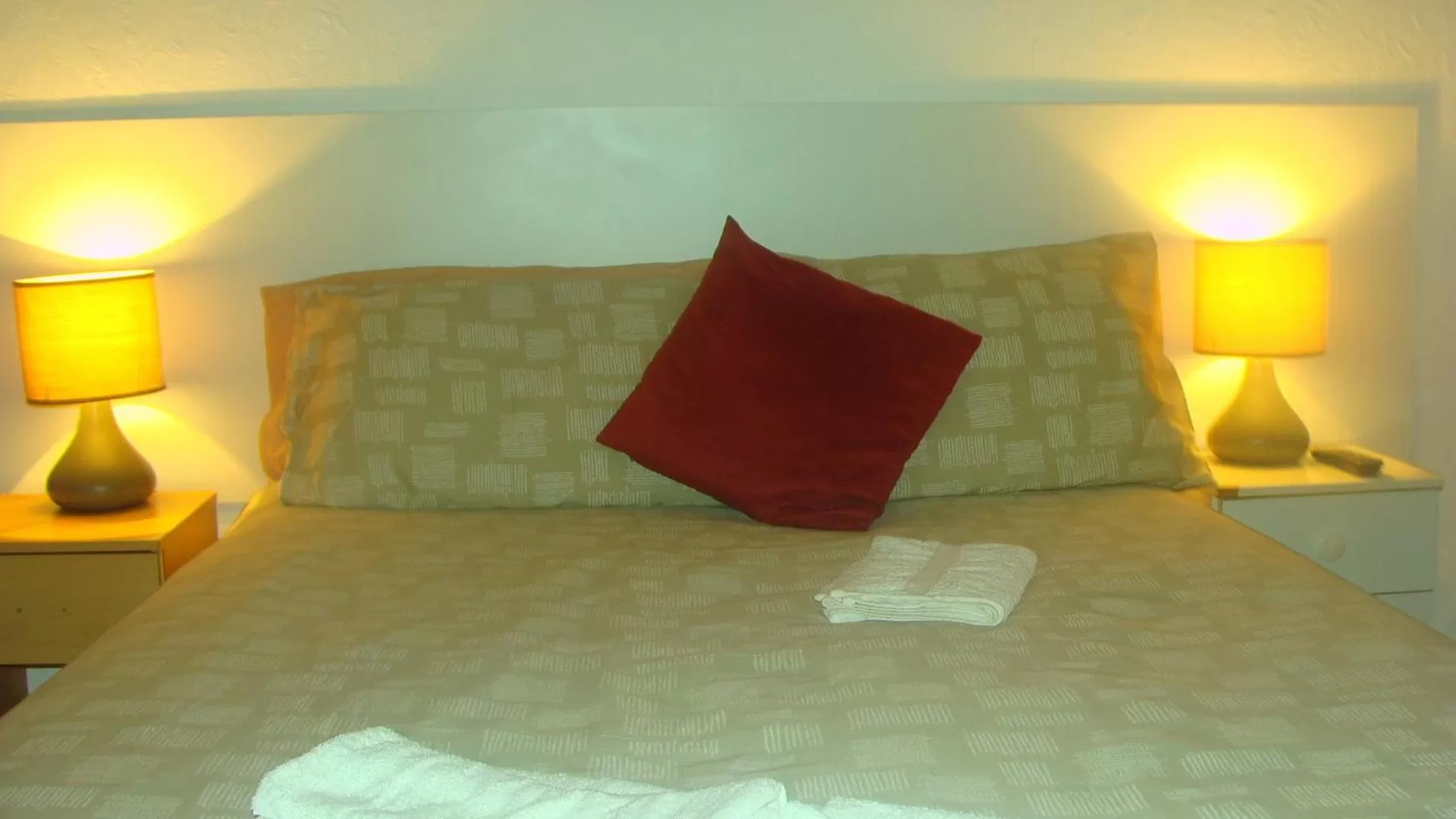 Bed in Wilsons Hotel - Blackpool Tower View