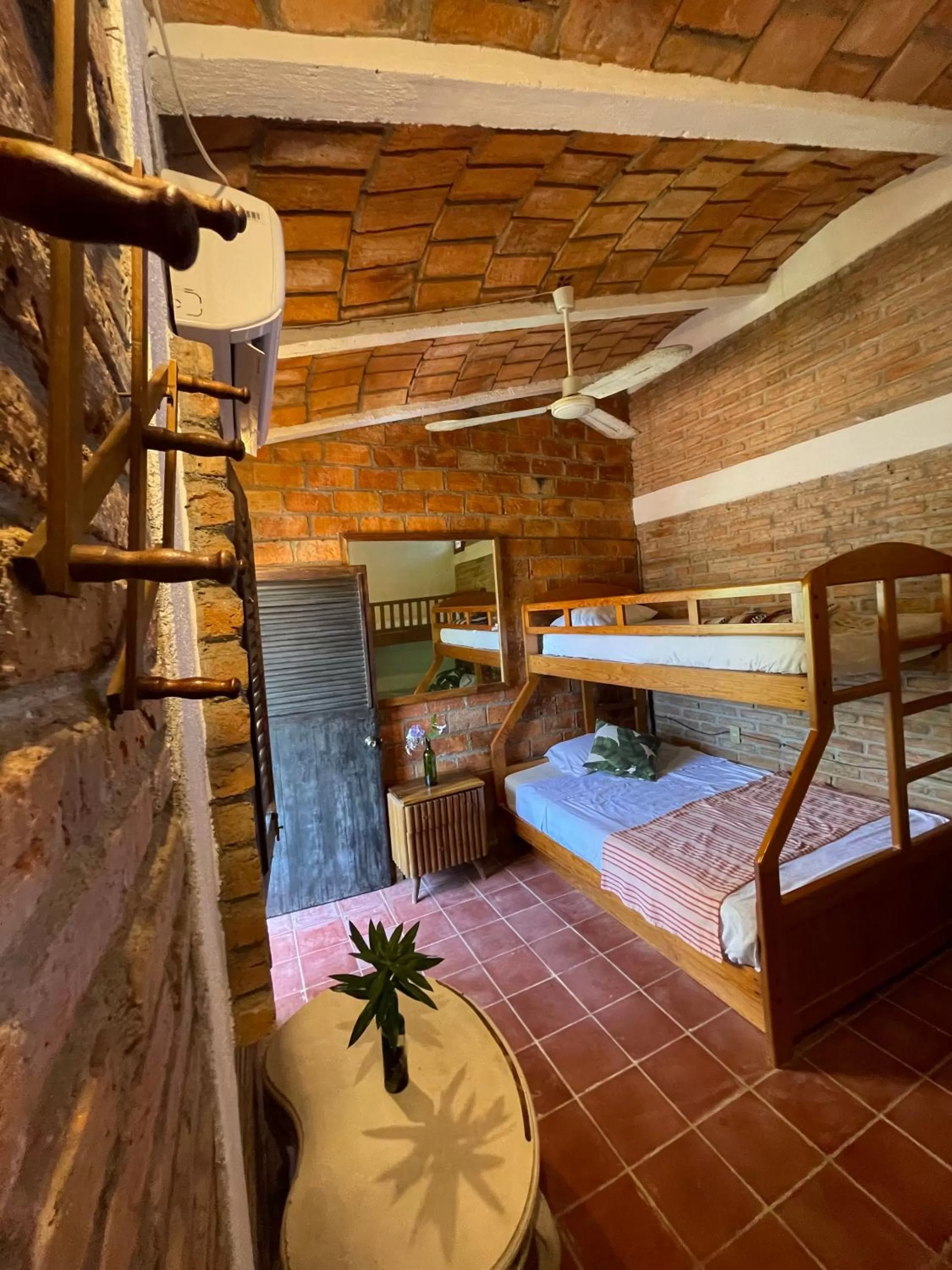Bed in Hosteria Chata Adults Only