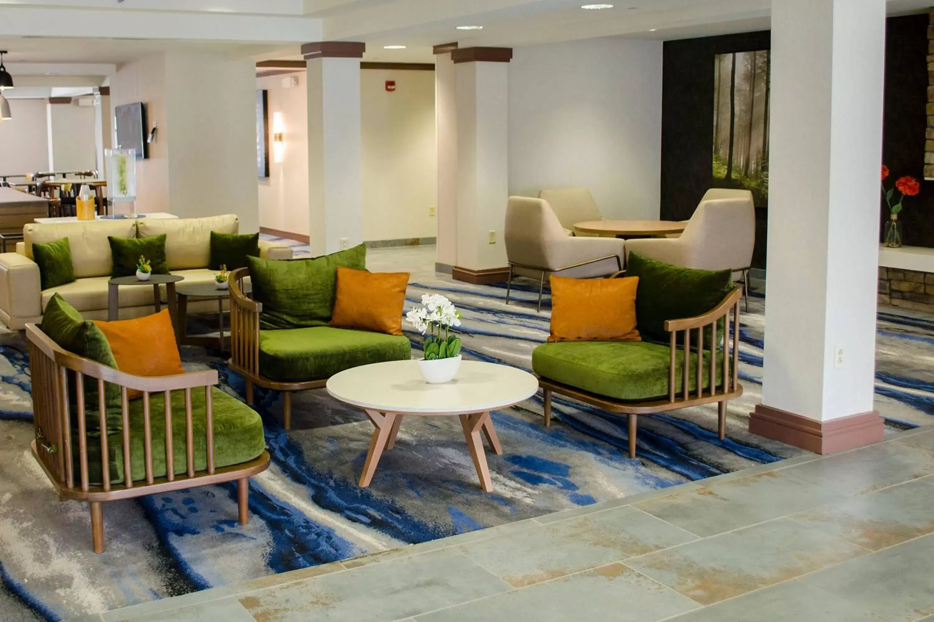 Lobby or reception, Seating Area in Fairfield Inn by Marriott Hazleton