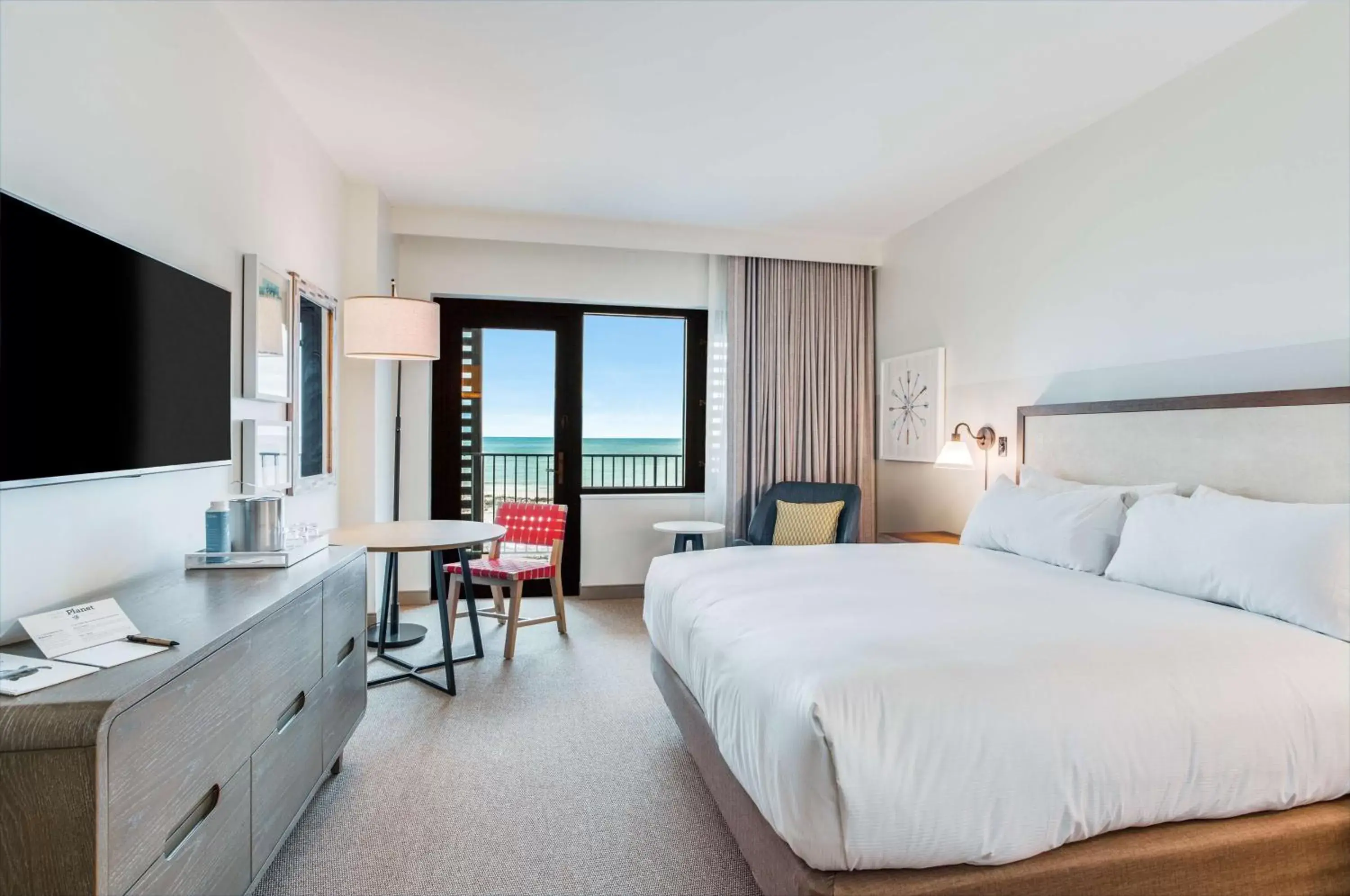 Bedroom in The Lodge at Gulf State Park, A Hilton Hotel