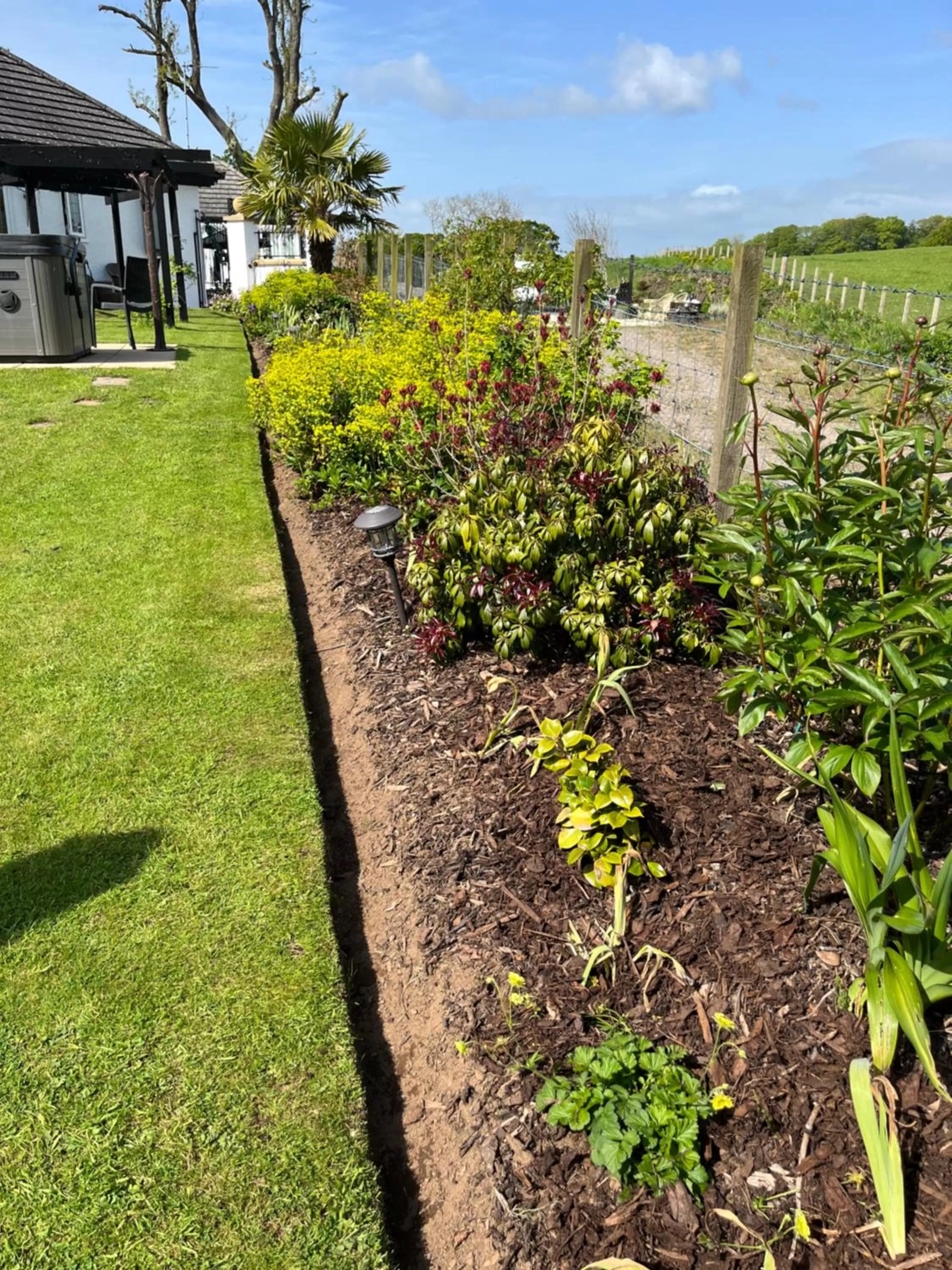 Garden in Retreat at The Knowe Auchincruive Estate