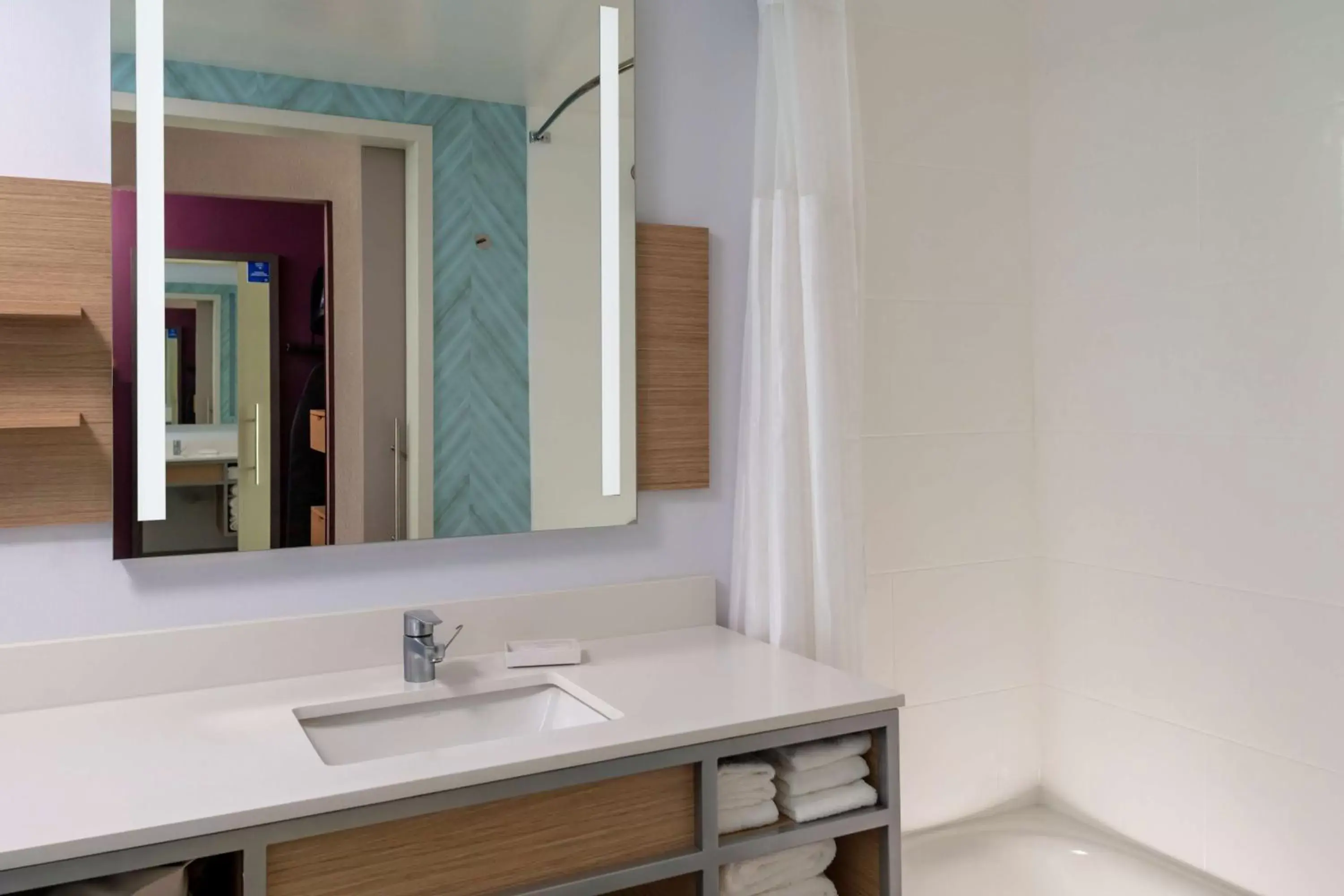 Bathroom in Hilton Garden Inn Ocala Downtown, Fl Bathroom in Hilton Garden Inn Ocala Downtown, Fl