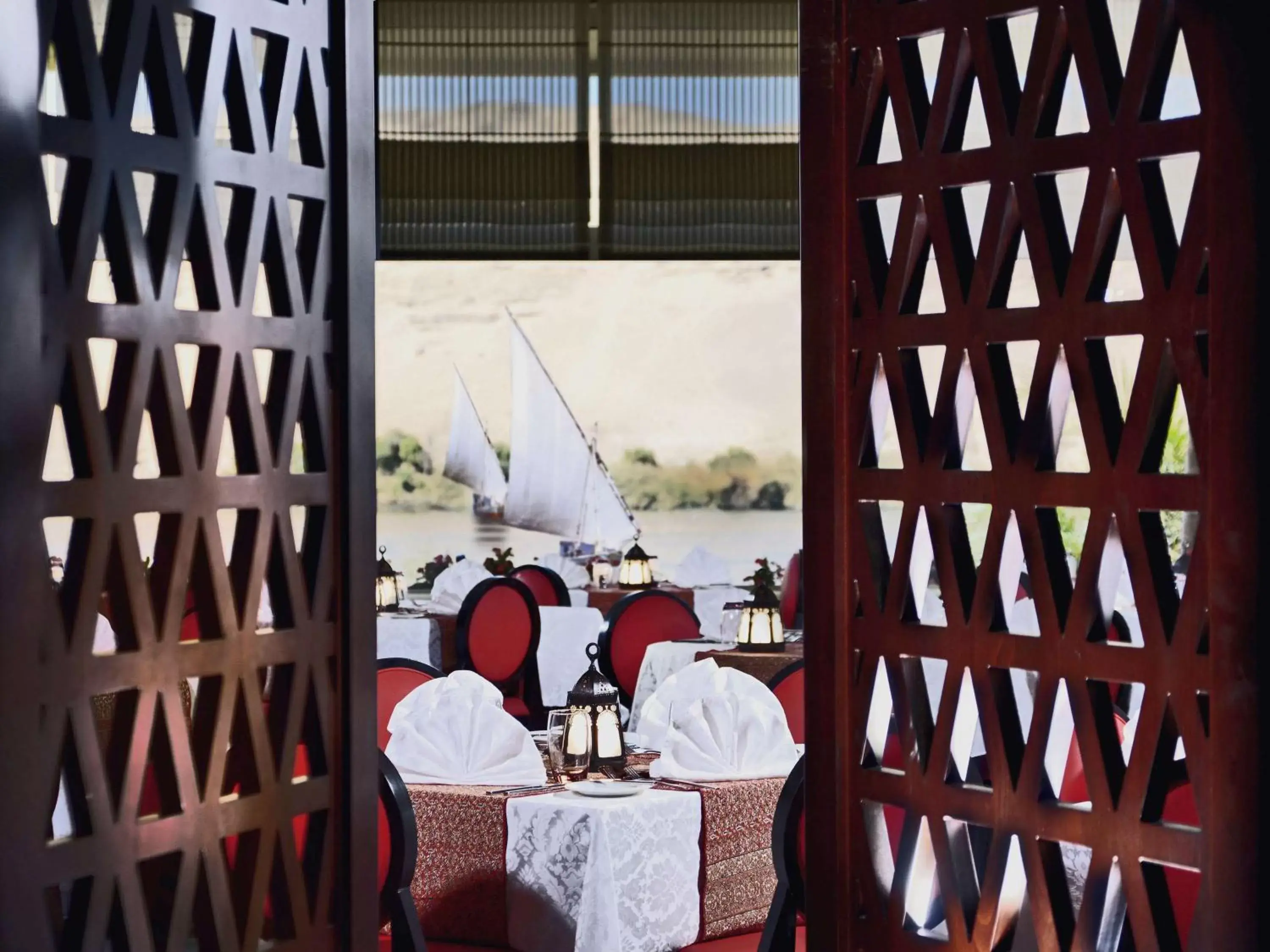 Restaurant/places to eat in Mövenpick Resort Aswan Restaurant/places to eat in Mövenpick Resort Aswan