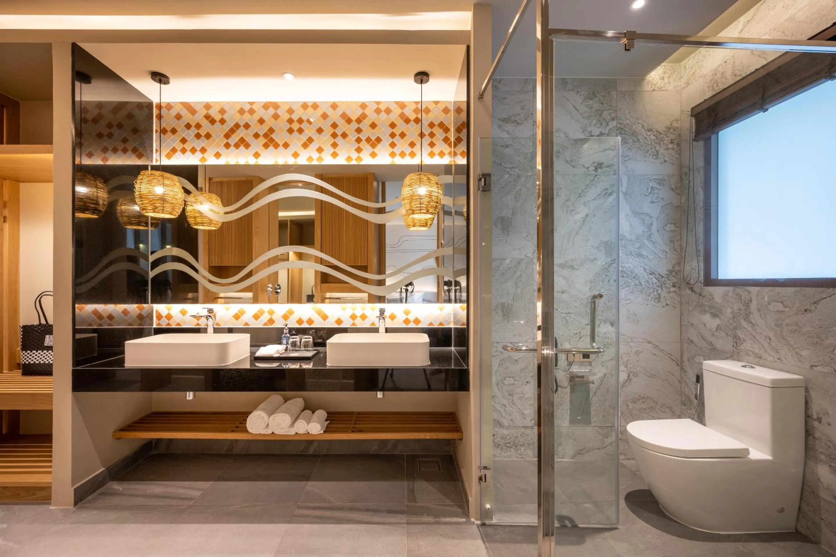 Bathroom in Metadee Concept Hotel