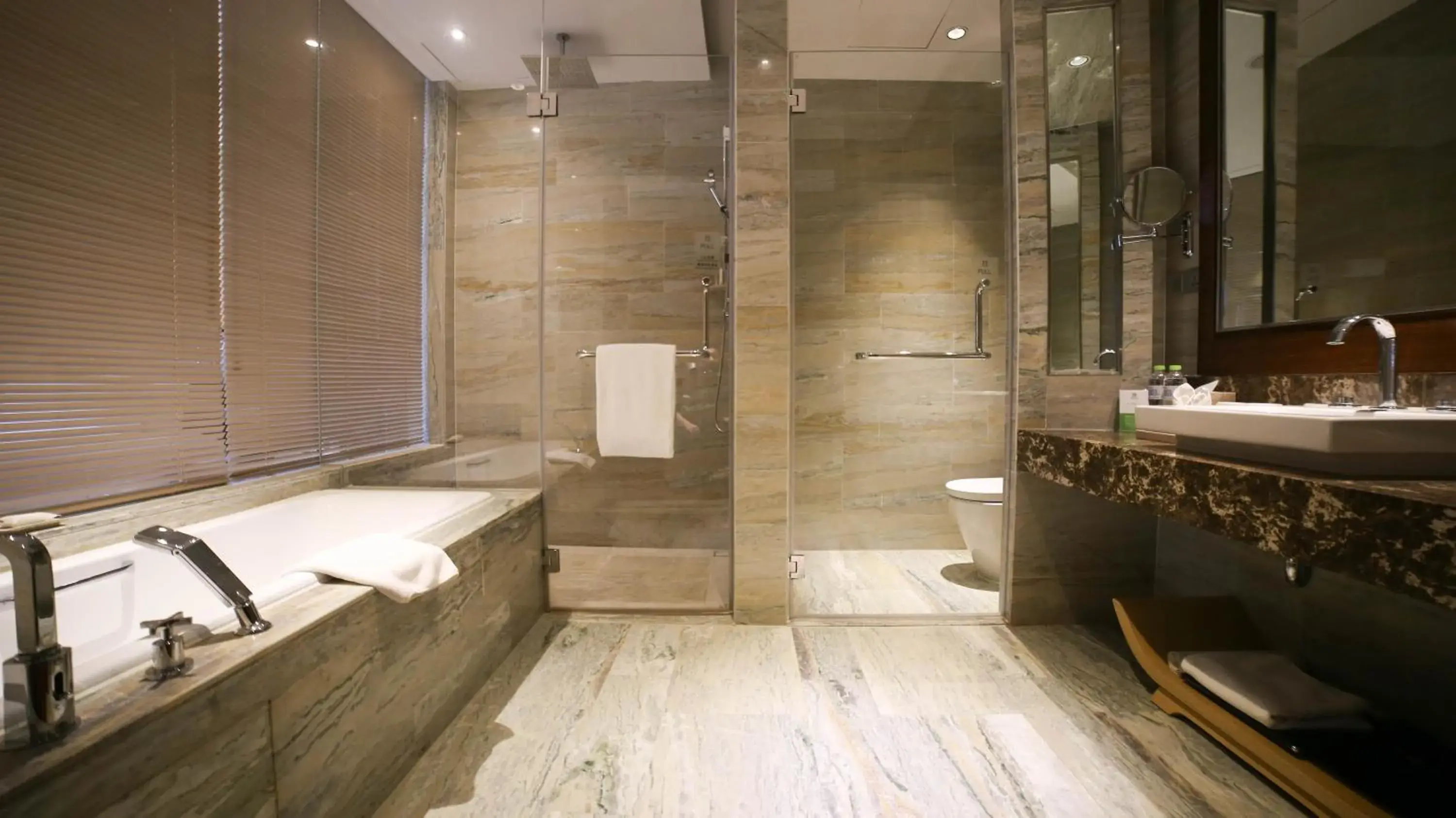 Bathroom in Holiday Inn Qingdao Expo, an IHG Hotel