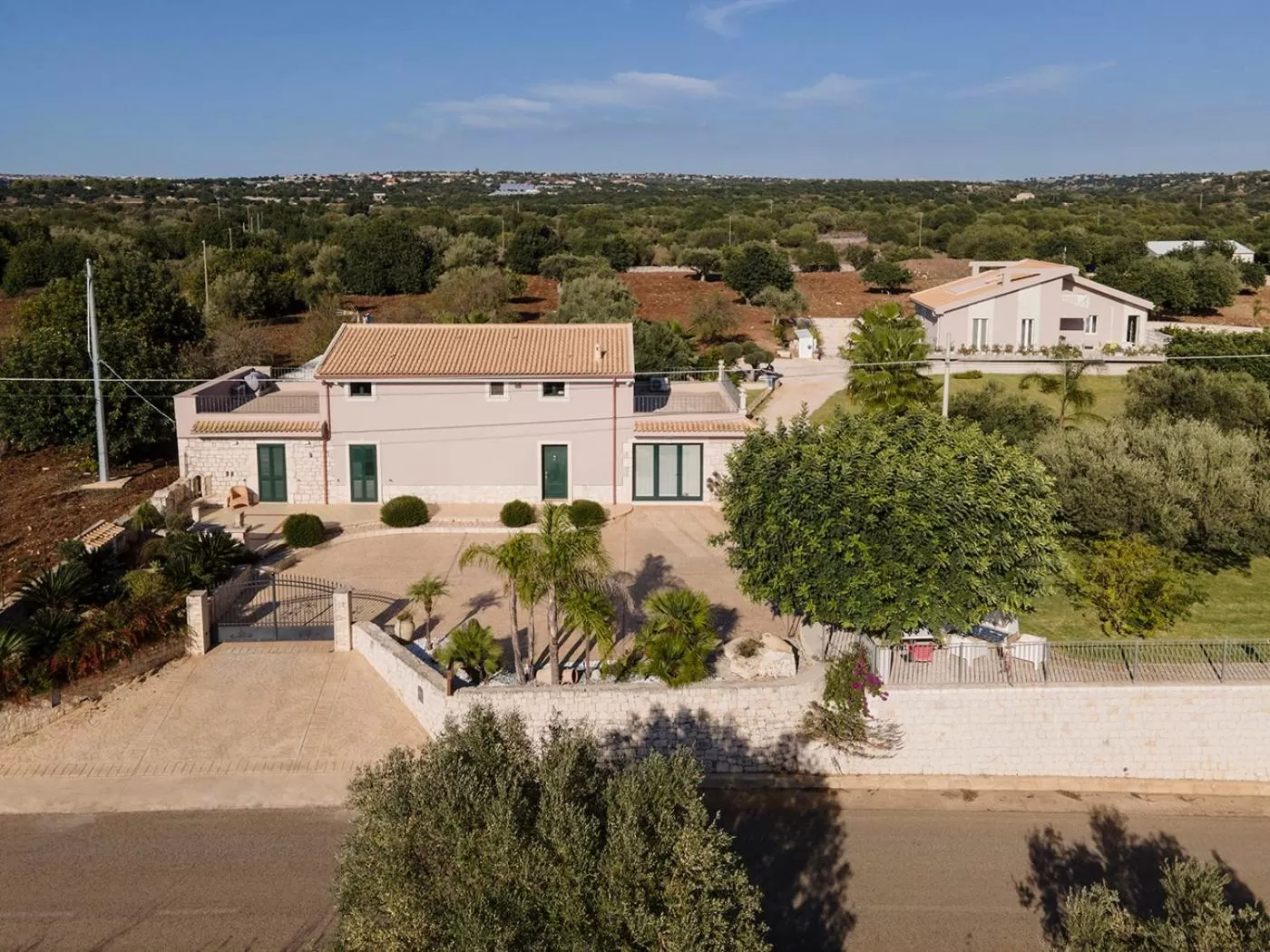 Facade/entrance in Barokhouse