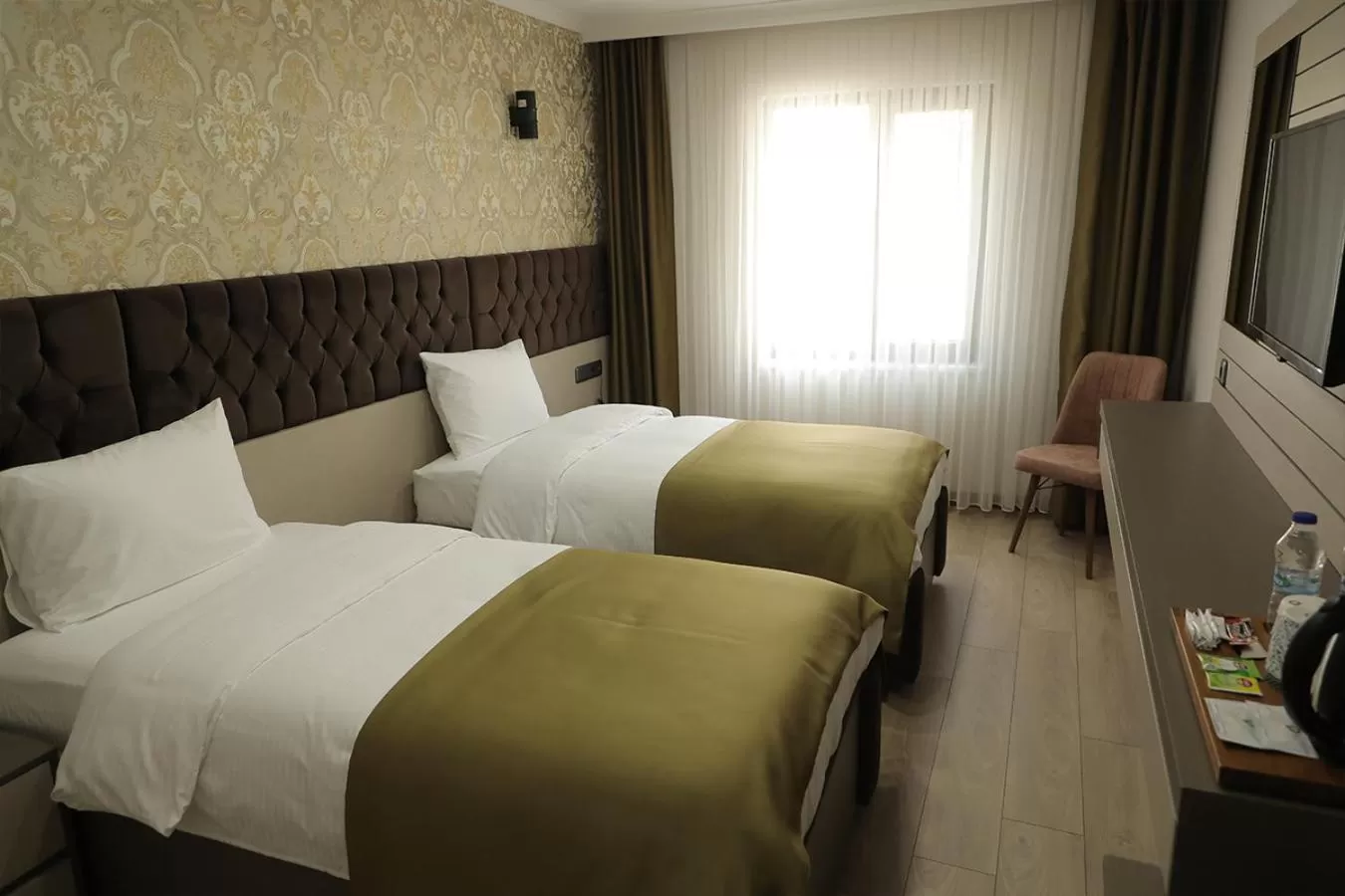 Bed in ELİT OTELHAN