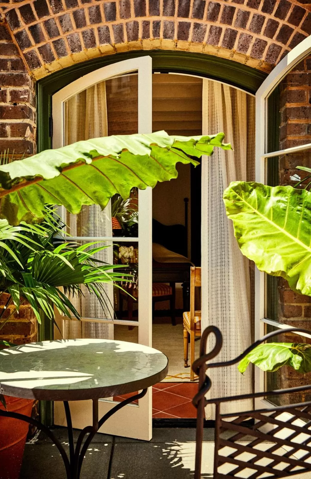 Patio in Hotel Peter and Paul, an Ash Hotel