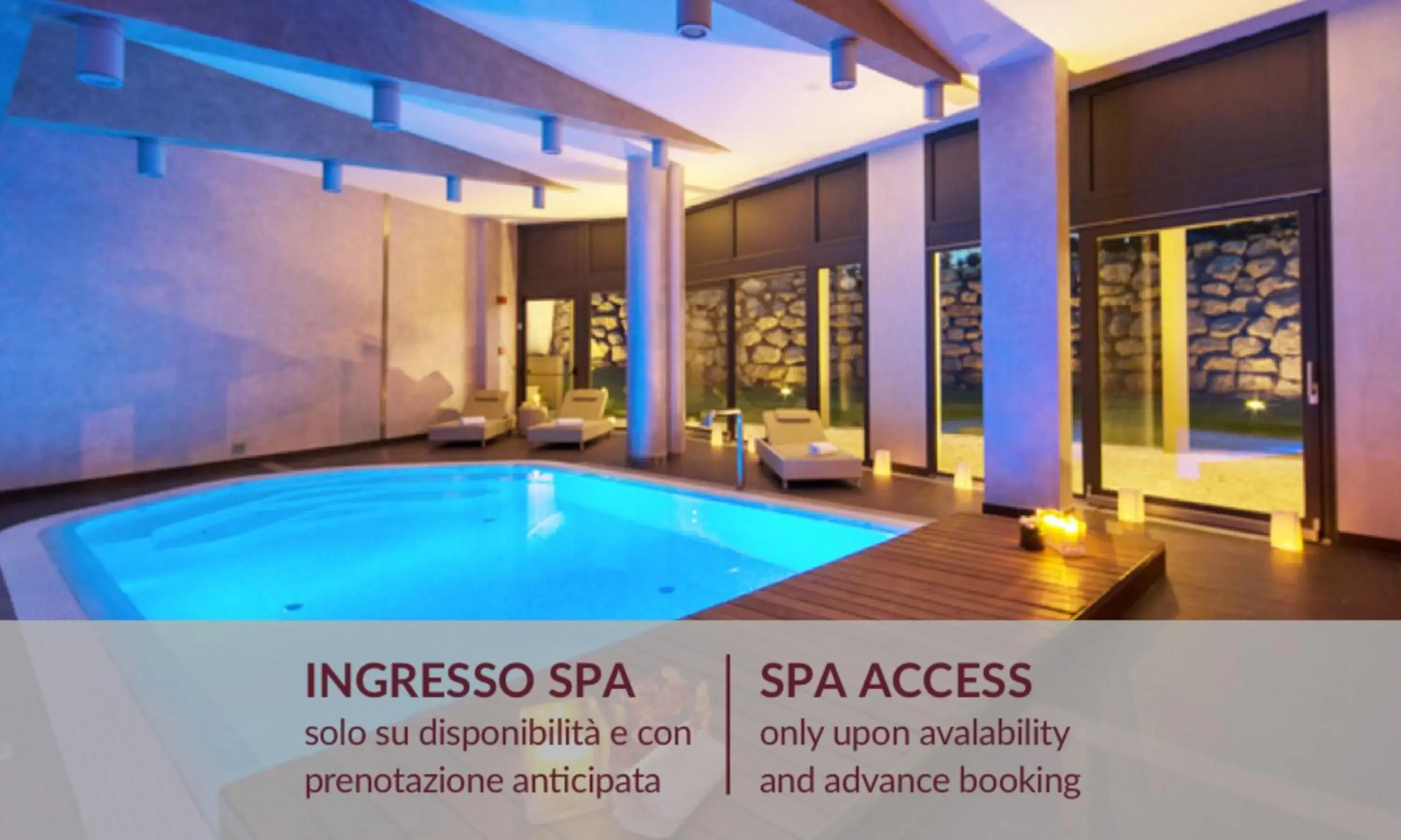 Sauna, Swimming Pool in Winter Garden Hotel Bergamo Airport