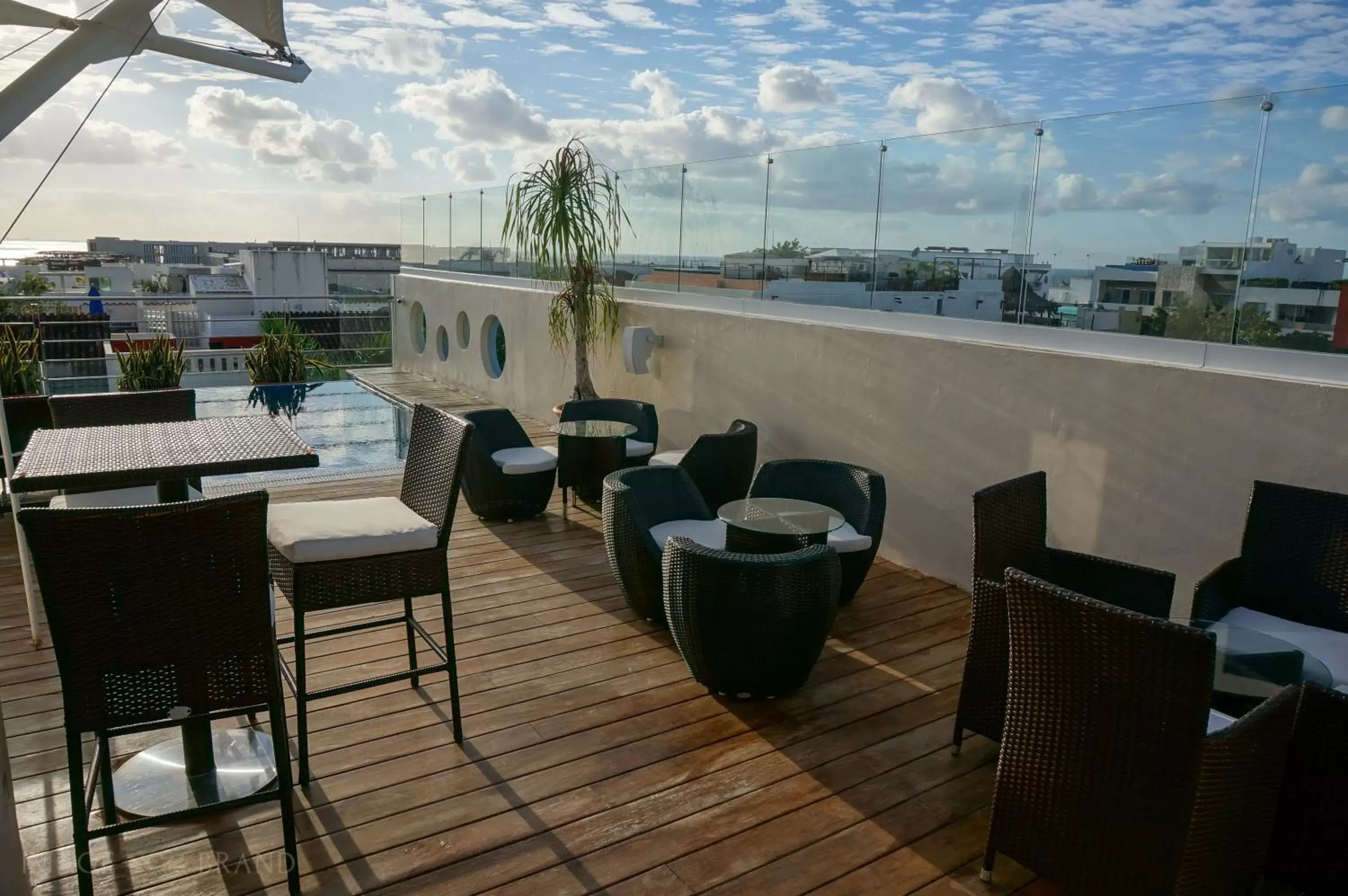 Balcony/Terrace in Senses Quinta Avenida Hotel By Artisan