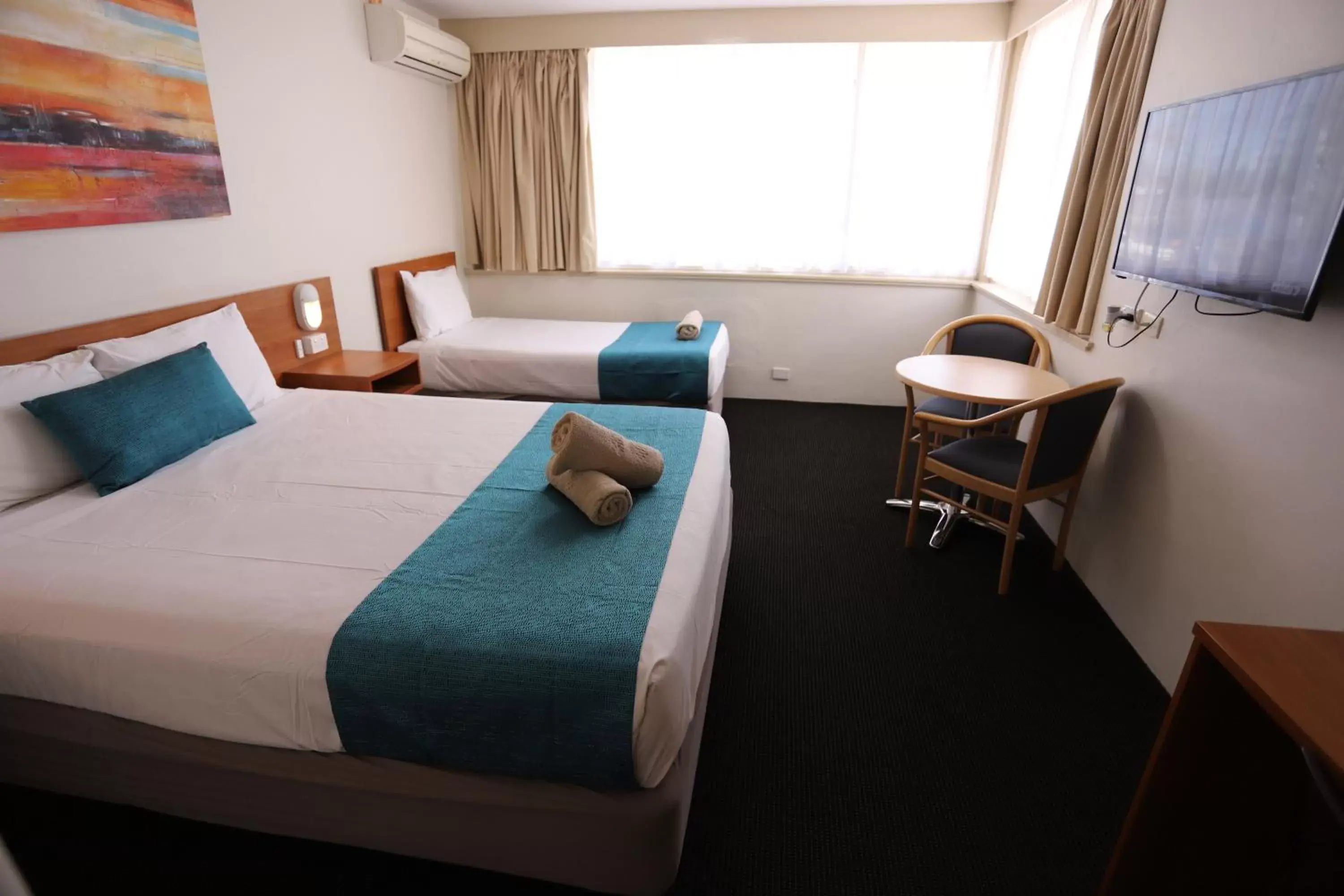 Bed in Citigate Motel Newcastle