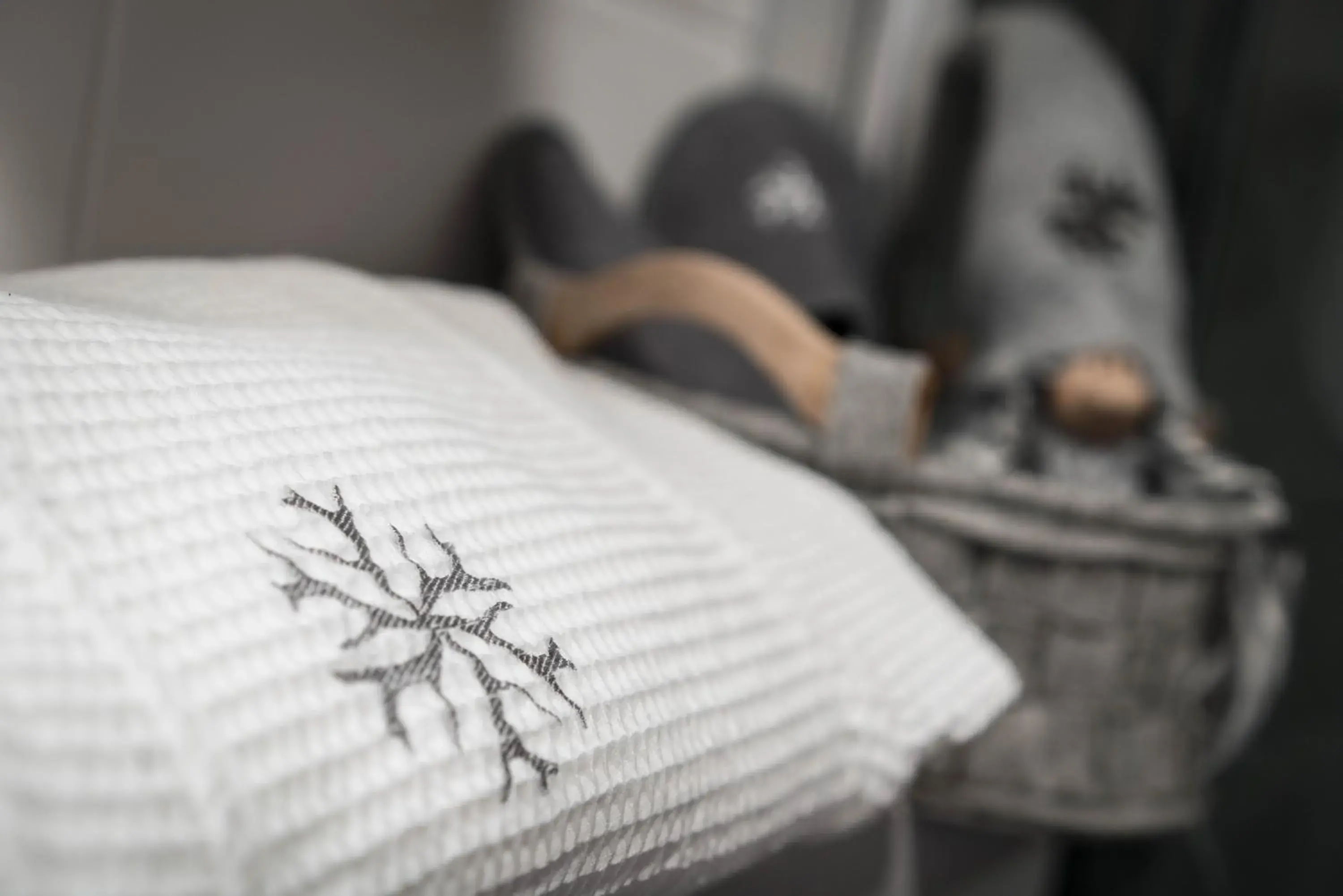 Decorative detail, Bed in Santa's Igloos Arctic Circle