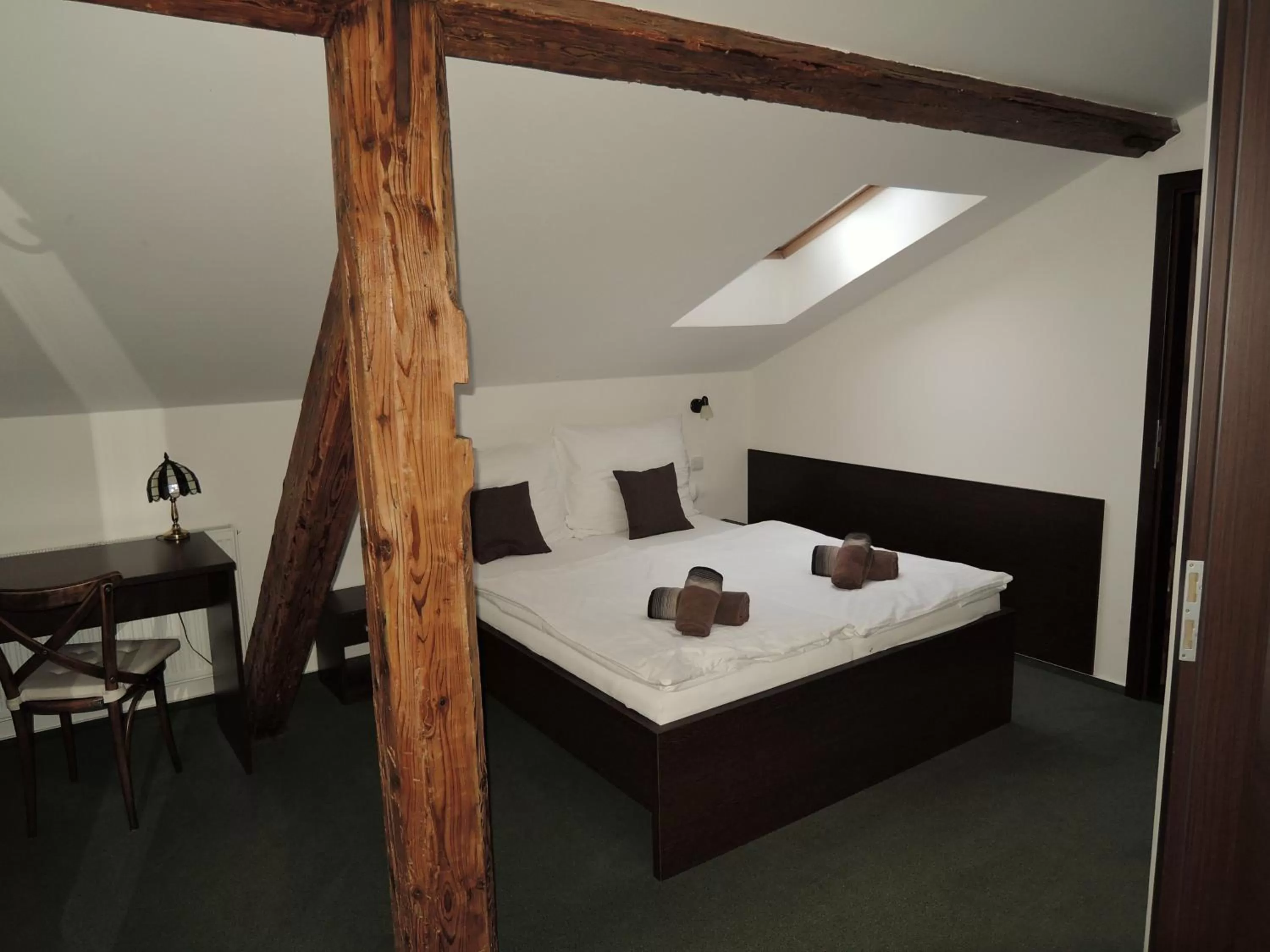 Bedroom, Bed in Třebovický mlýn