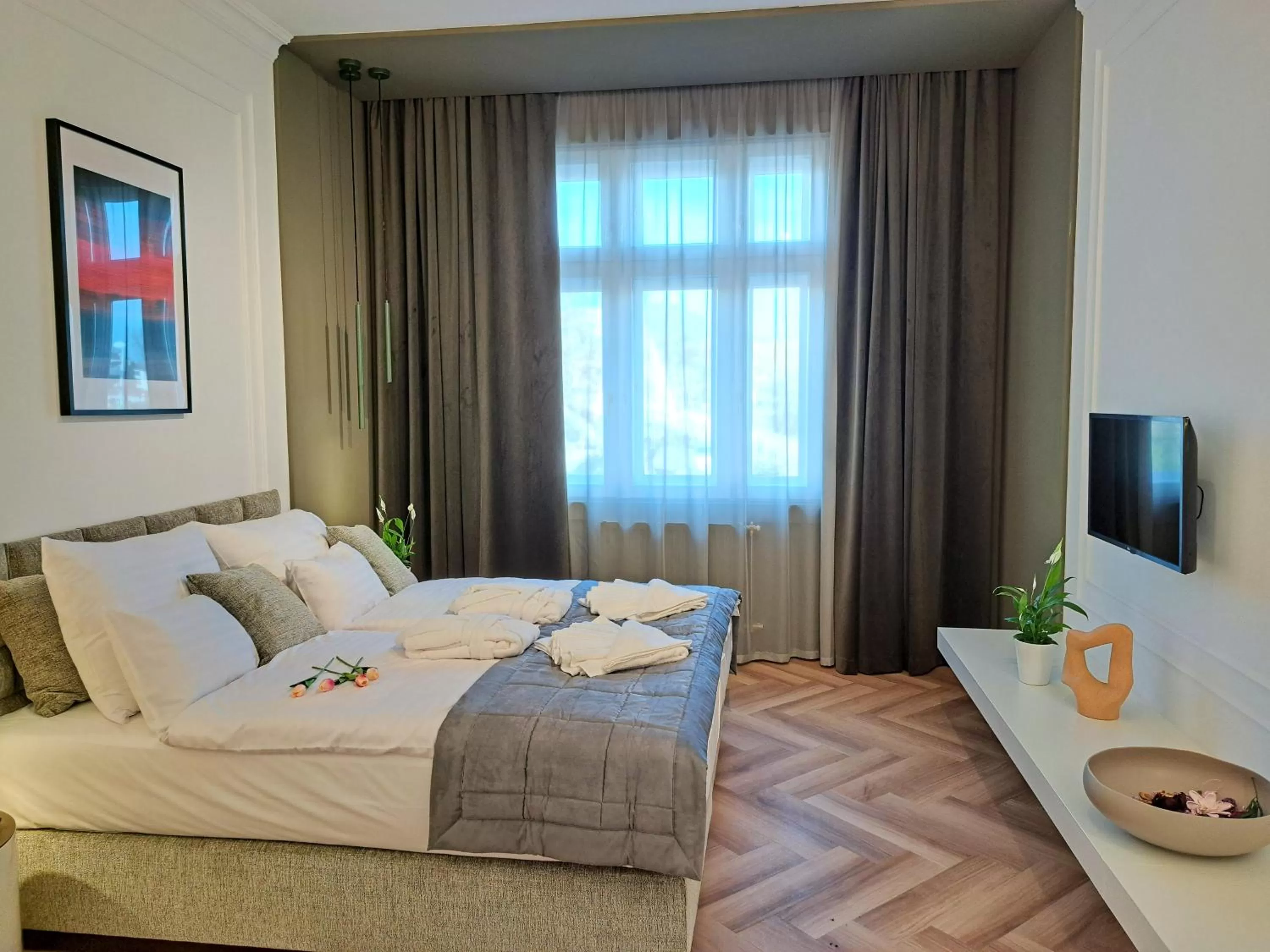 Bedroom, Bed in Hotel Domus Collis