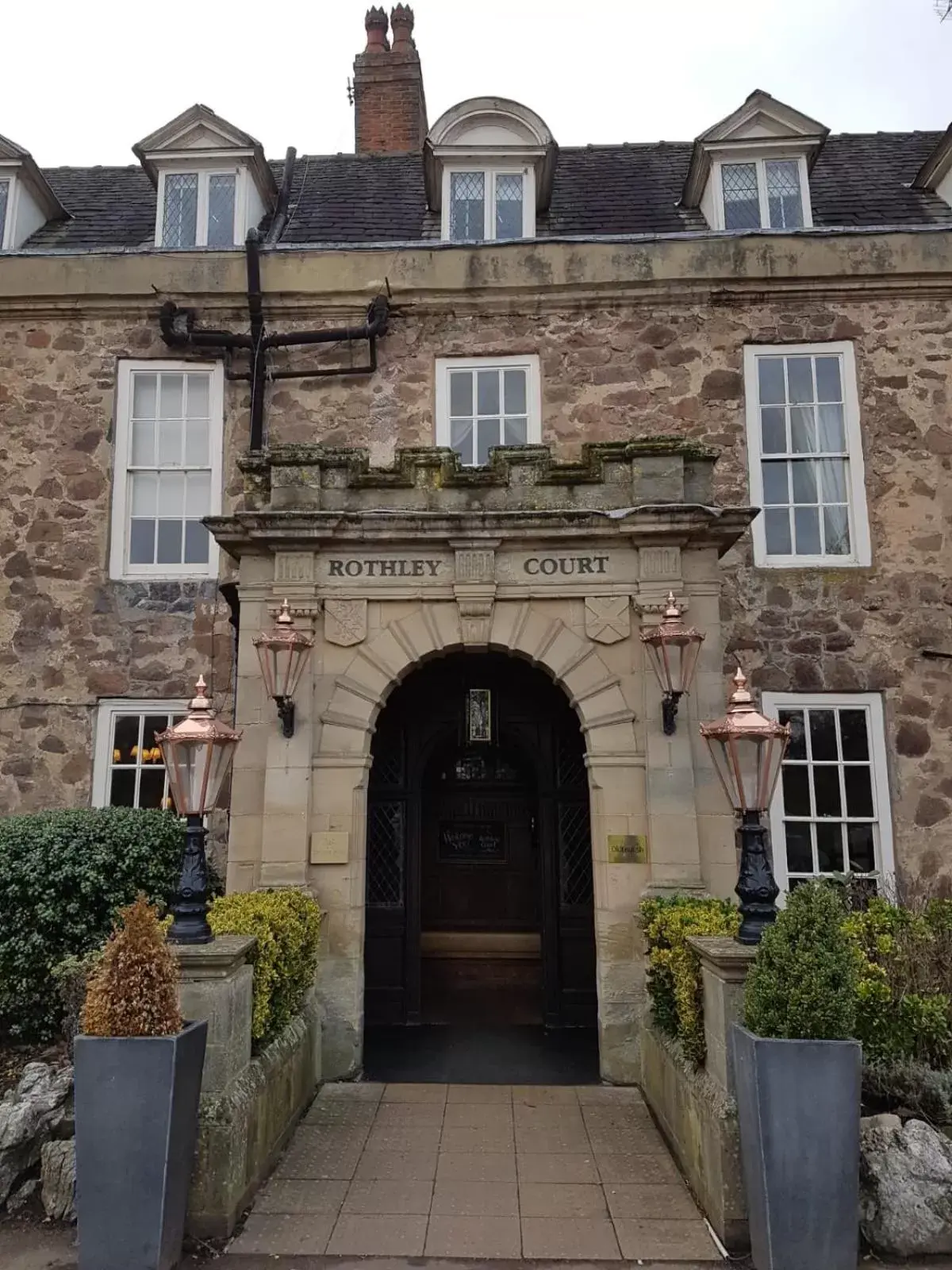 Facade/entrance, Property Building in Rothley Court Hotel by Greene King Inns