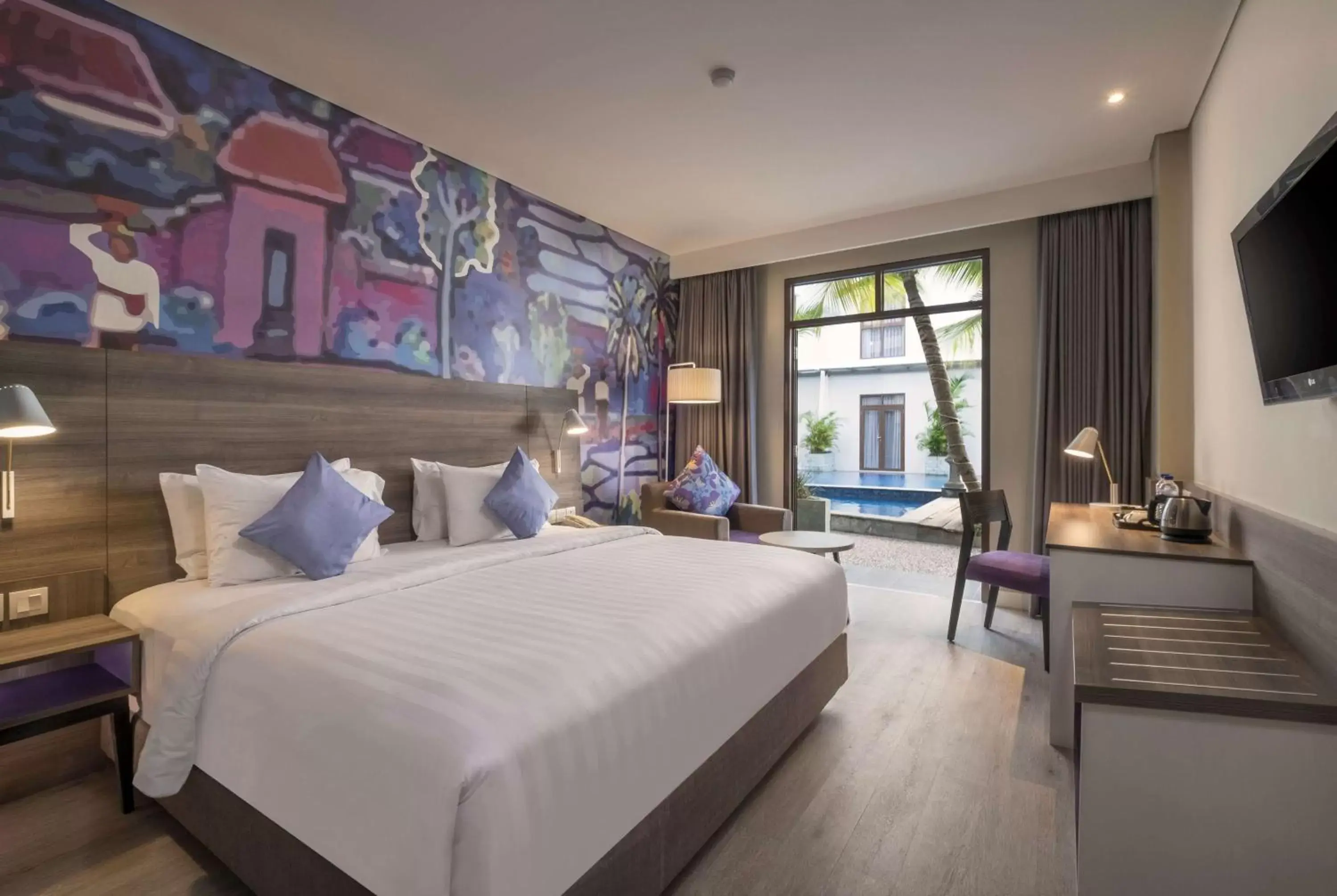 Photo of the whole room, Bed in Wyndham Garden Kuta Beach Bali