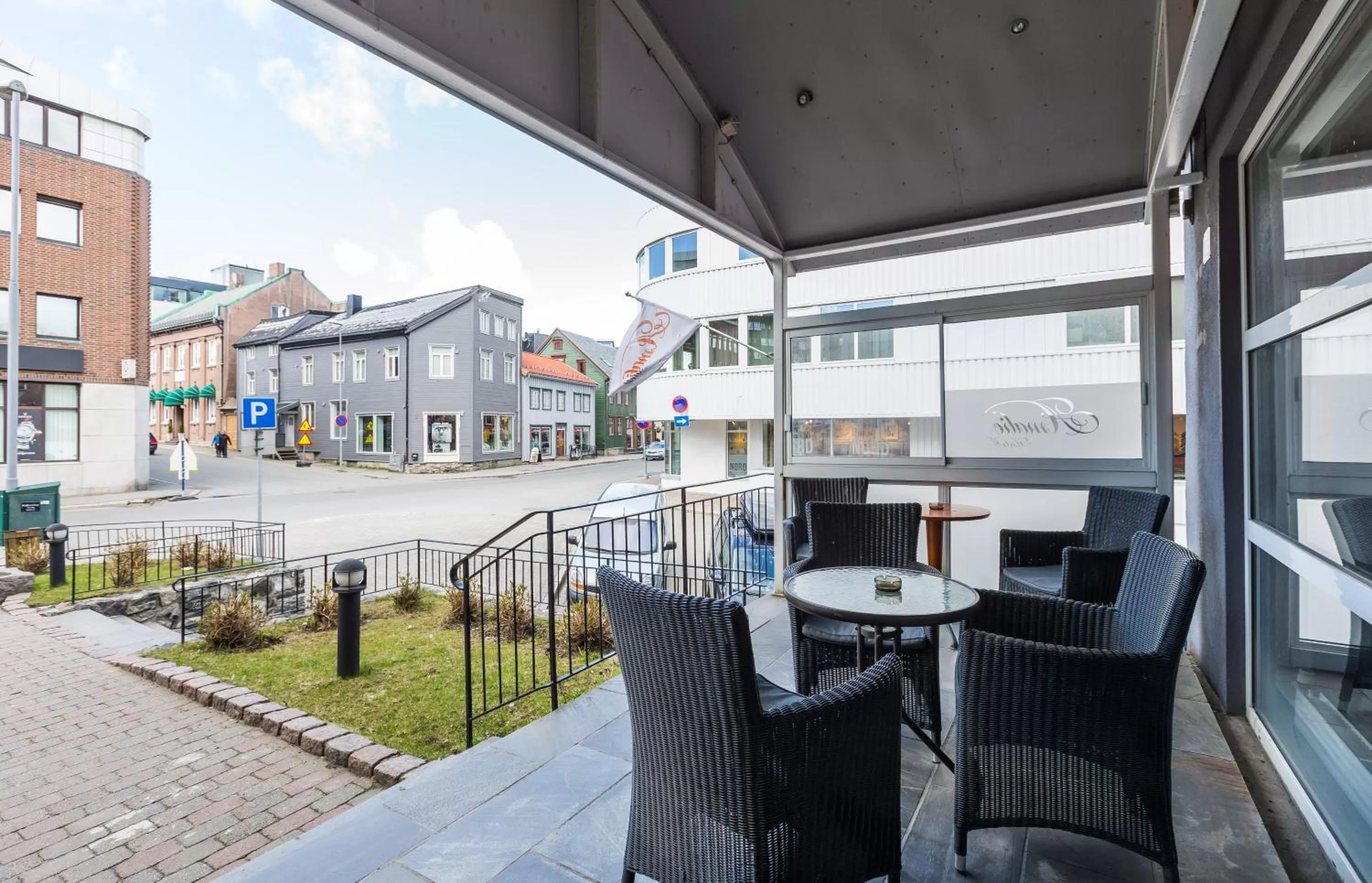 Property building in Enter Amalie Hotel