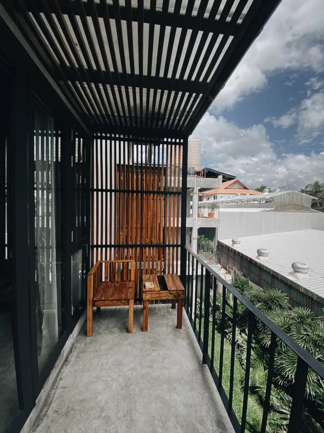 Balcony/Terrace in Lamphu House Chiang Mai - SHA Extra Plus Certified