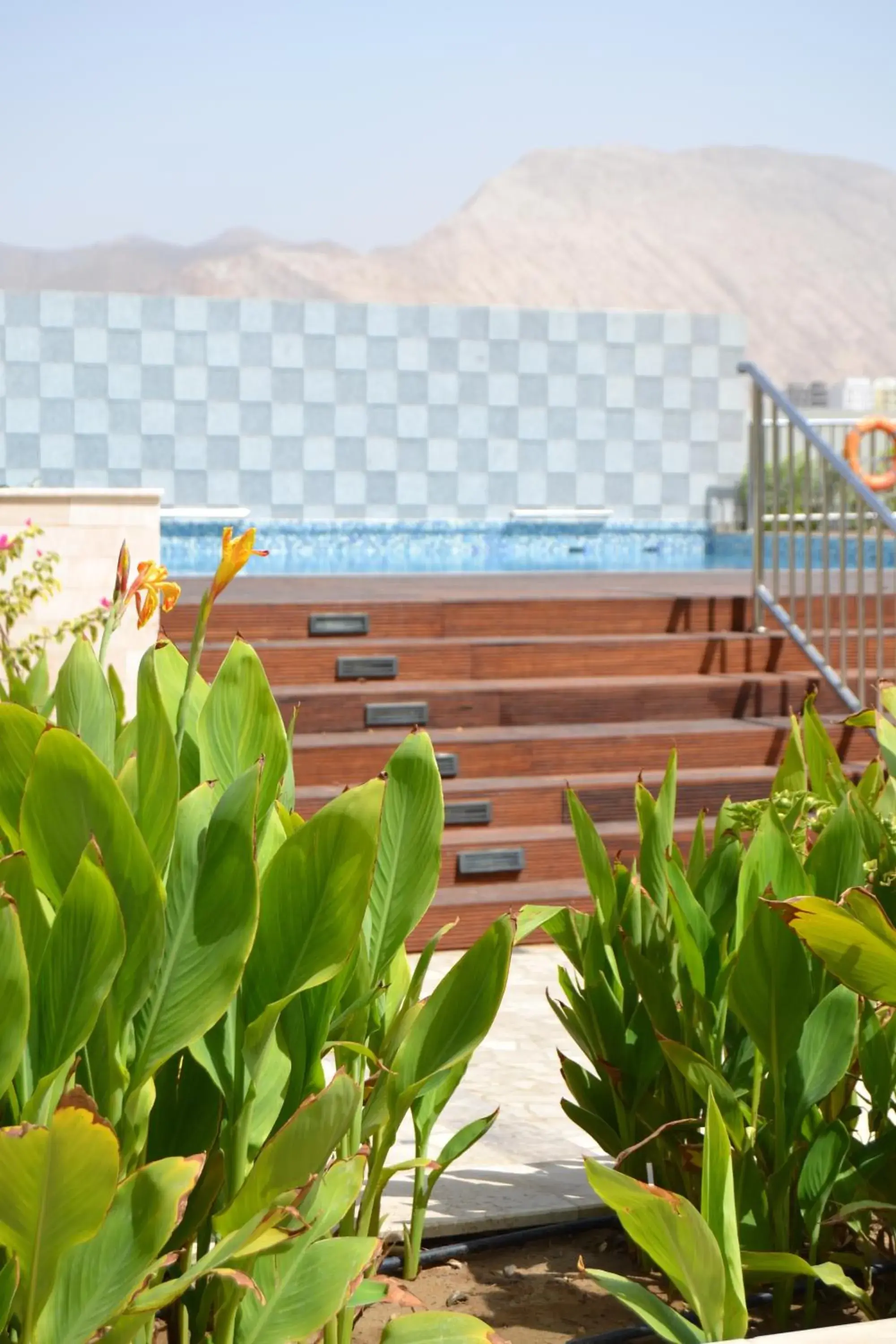 Swimming pool in Millennium Executive Apartments Muscat