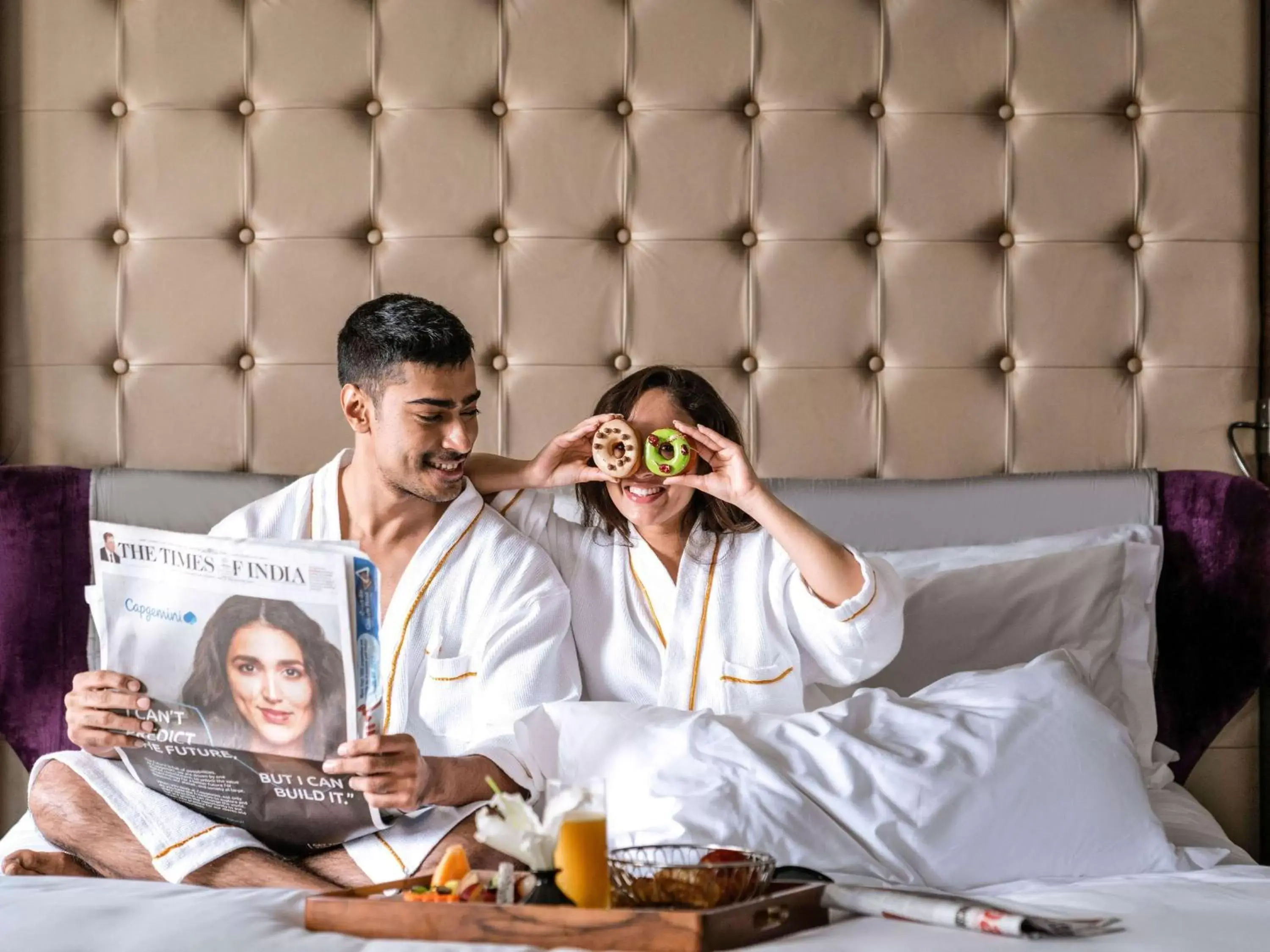 Bedroom in Sofitel Mumbai BKC