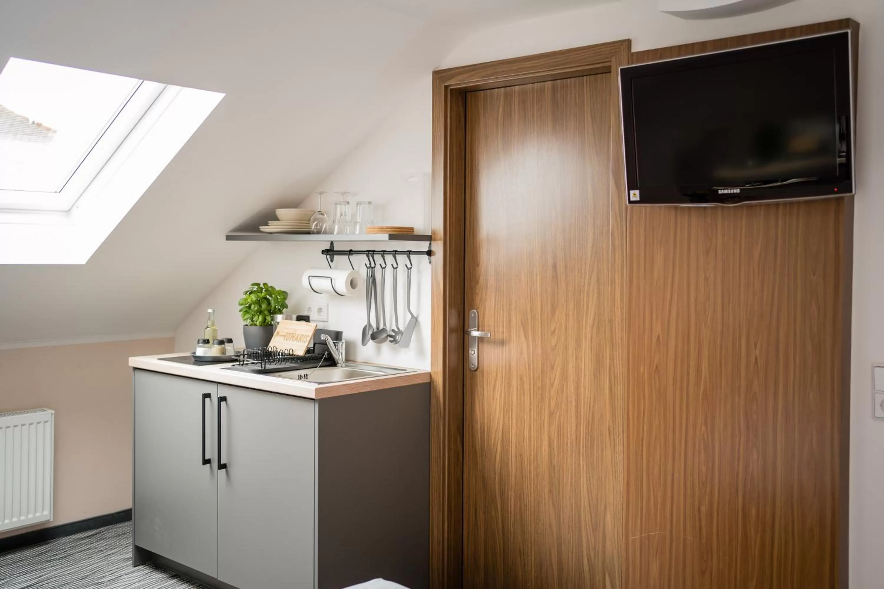 TV and multimedia in Point Hotel Apartments and Rooms