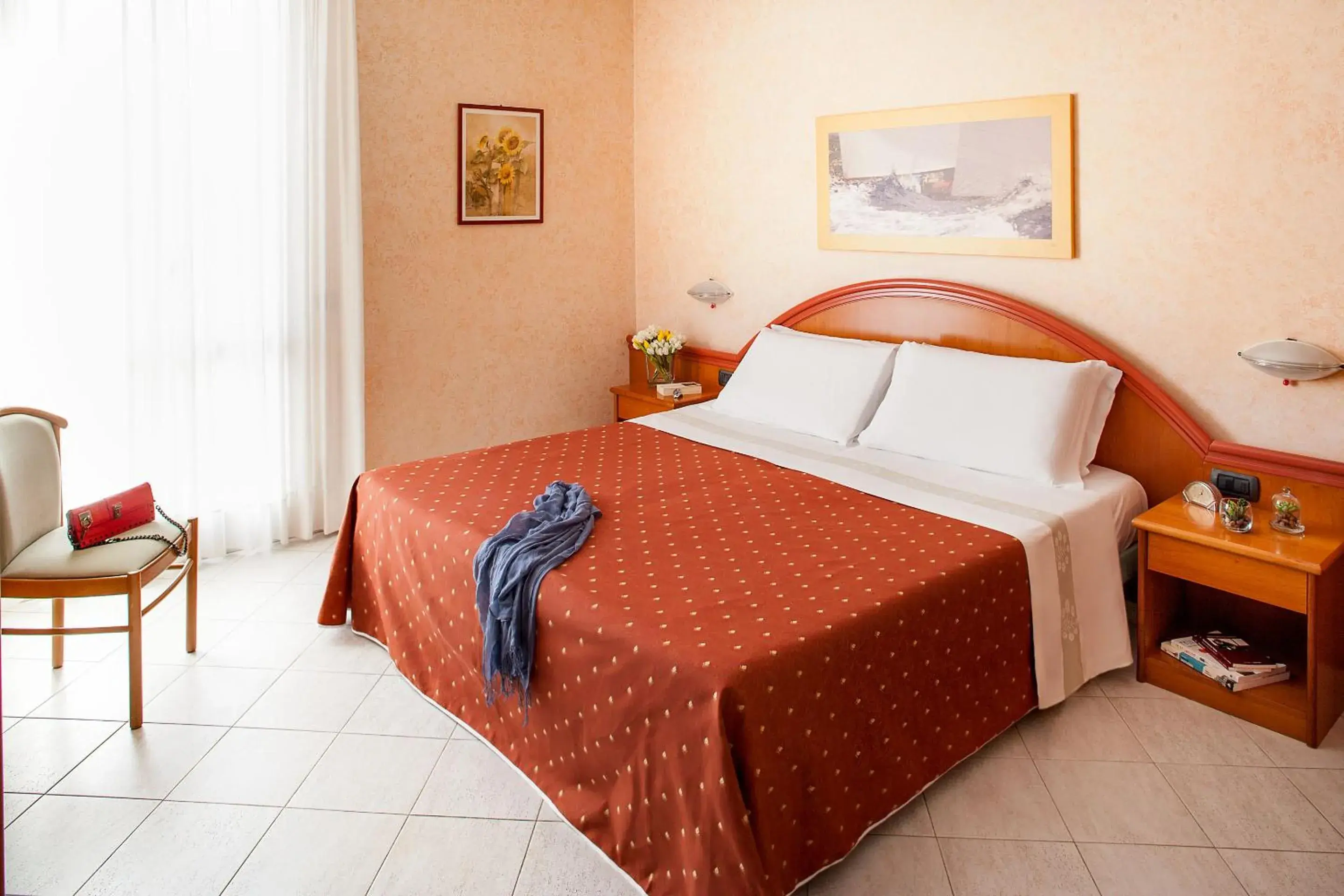 Bed, Room Photo in Hotel Gabriella