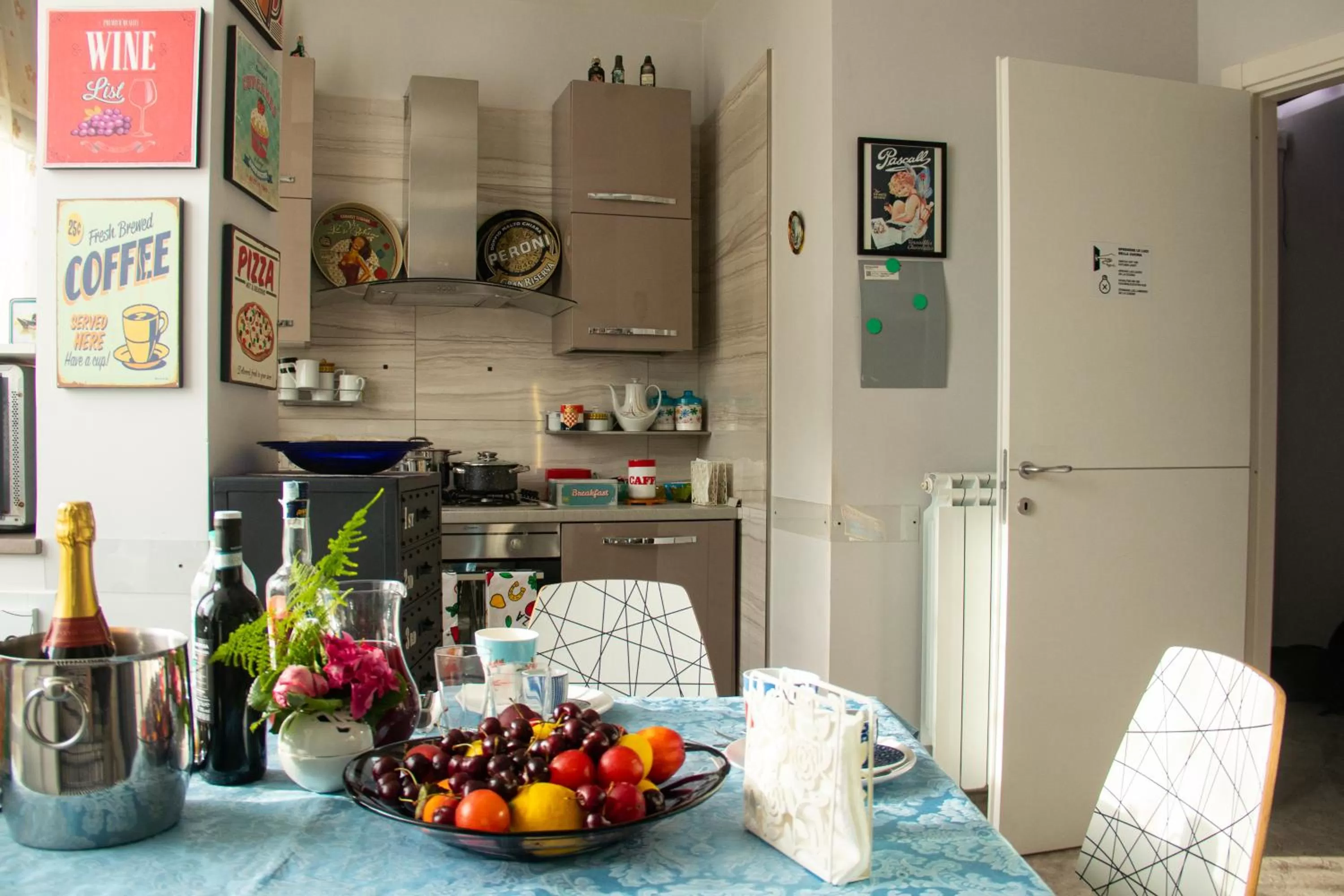 Kitchen or kitchenette in Nido Dei Gabbiani