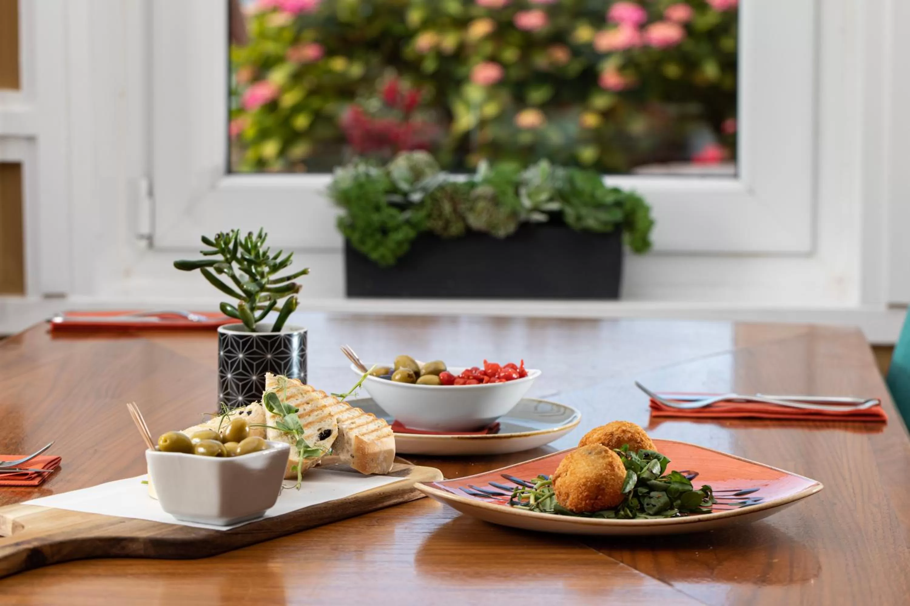 Food in The Beaches Hotel and Spa