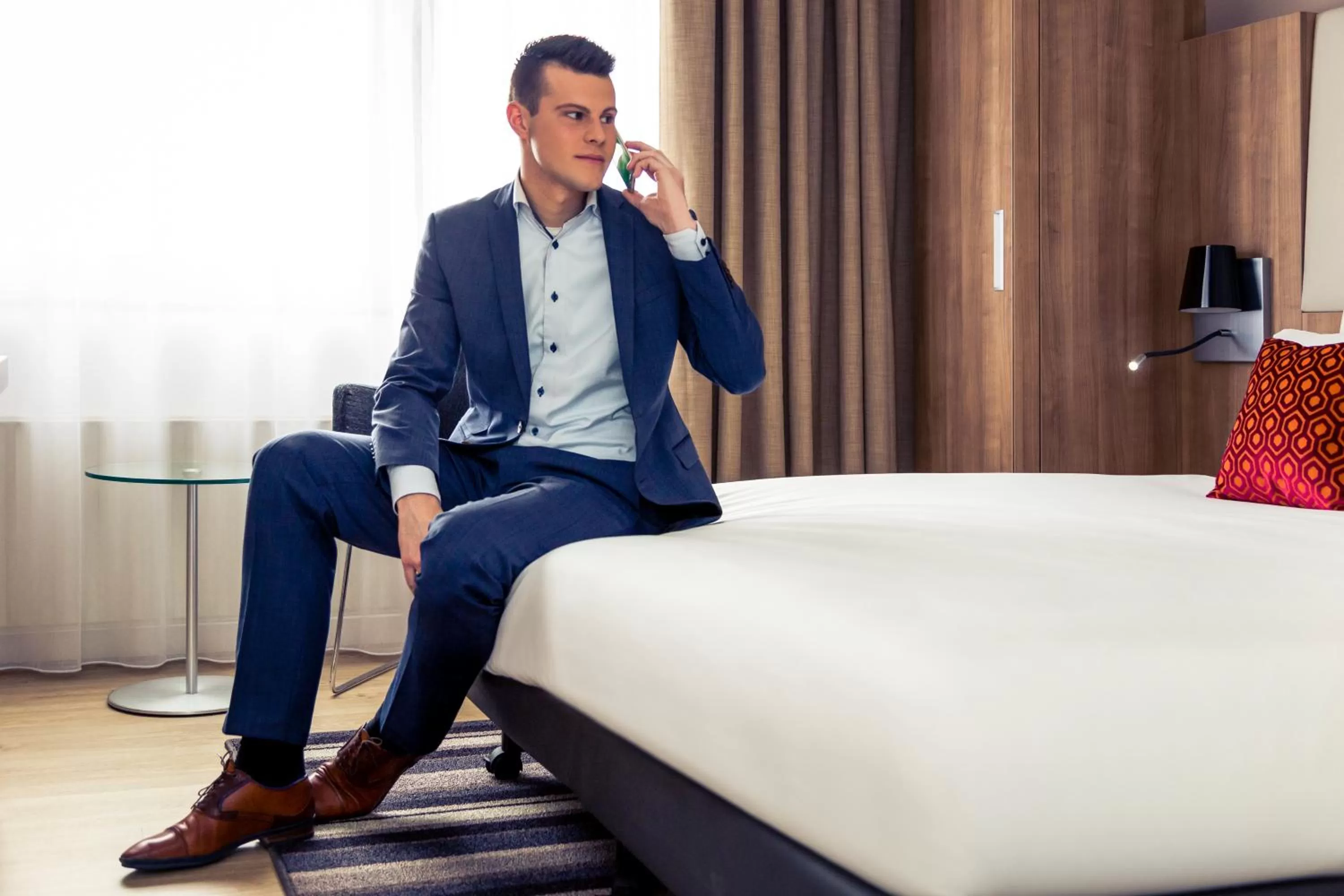 People, Bed in Mercure Hotel Nijmegen Centre