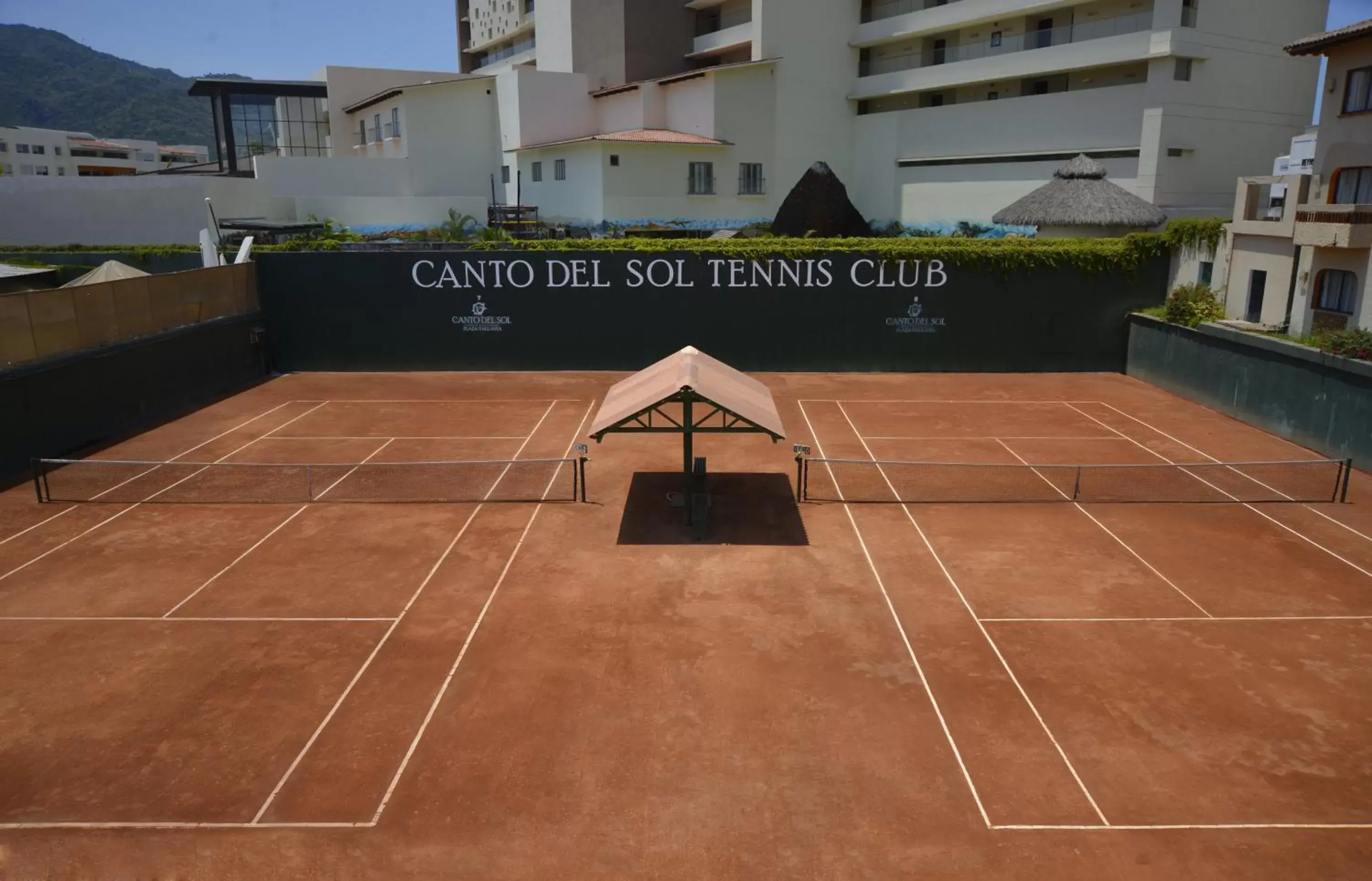 Tennis court in Canto del Sol Puerto Vallarta All Inclusive